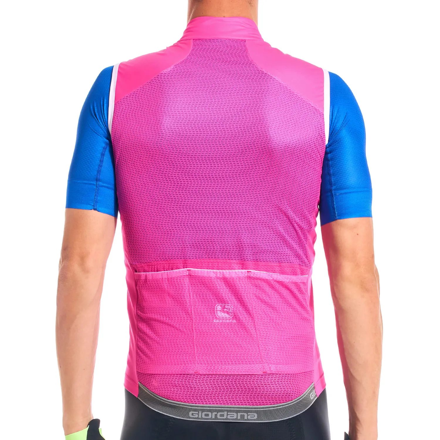 Giordana Neon Wind Vest cykelväst neon packbar