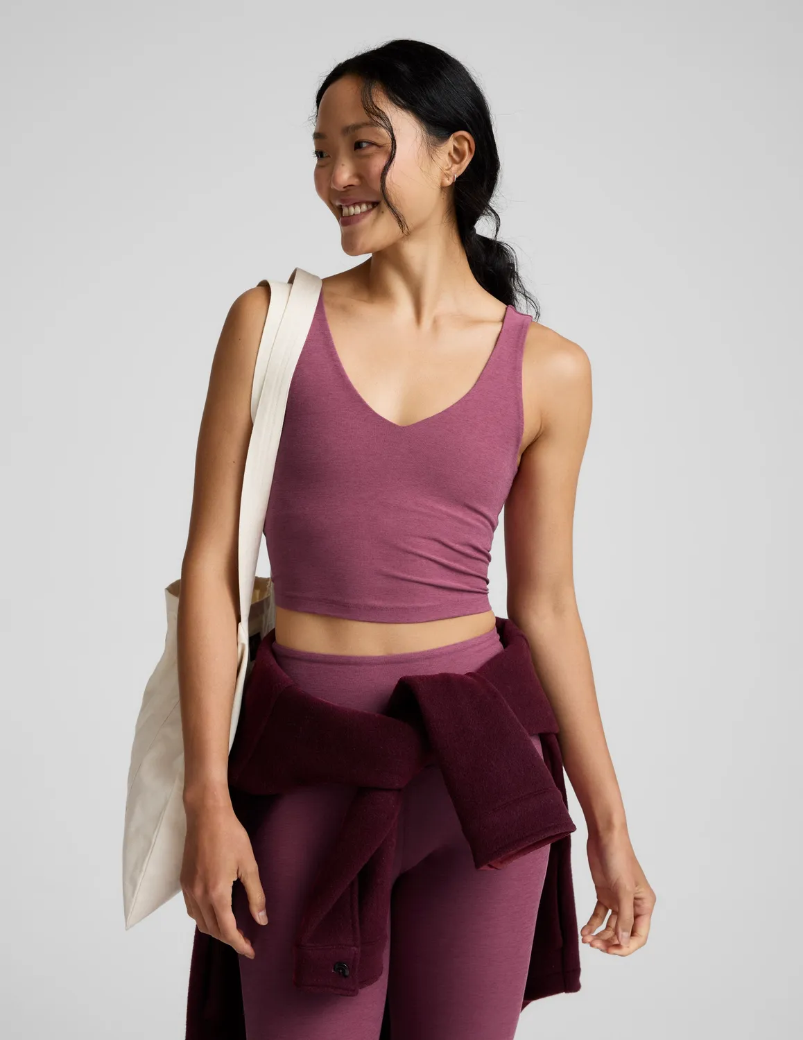 Beyond Yoga Spacedye Good Day Cropped Tank croptopp Smooth Mauve