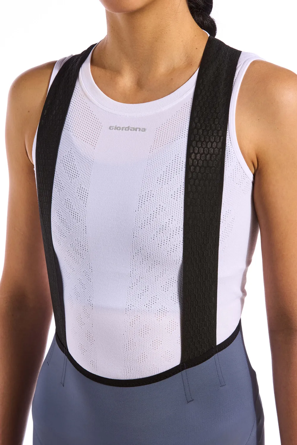 Giordana KB dambibshorts svart Quattro kompression