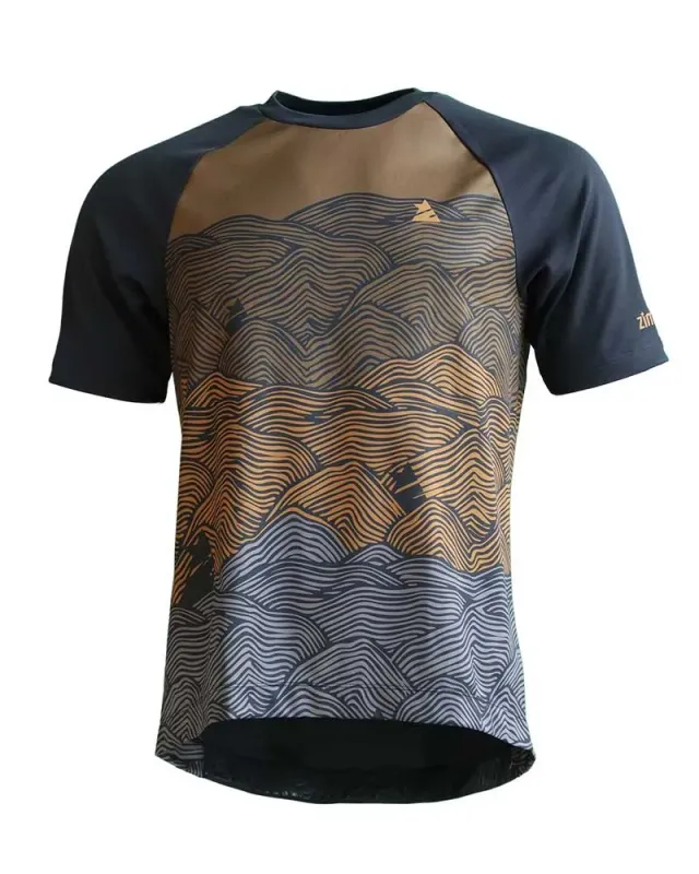 ZIMTSTERN Braapz Shirt SS t-shirt herr återvunnen UV