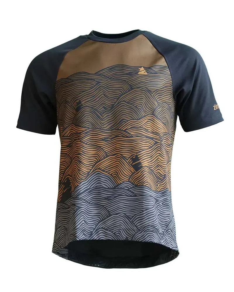 ZIMTSTERN Braapz Shirt SS t-shirt herr återvunnen UV