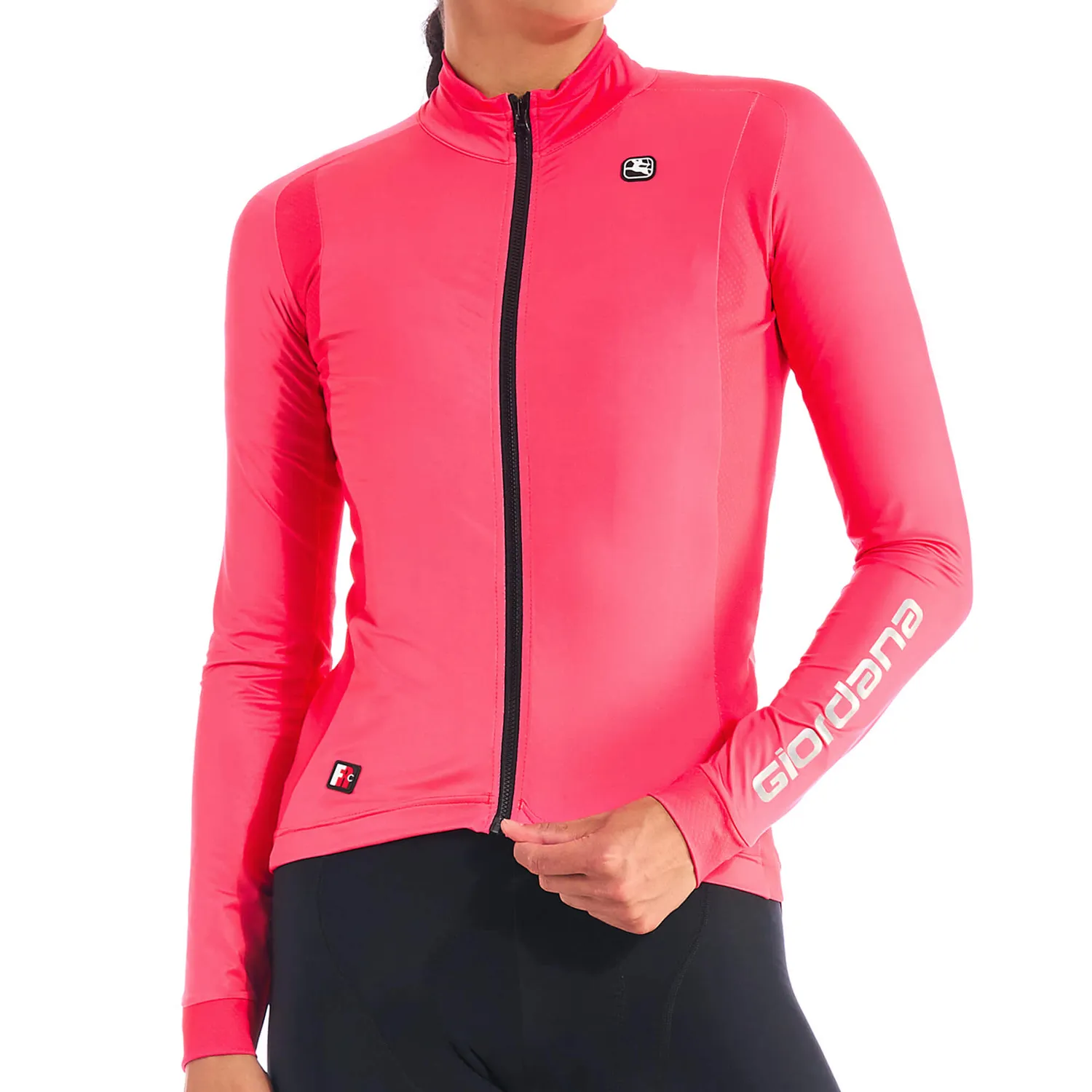 Giordana FR-C Pro Thermal cykeltröja dam rosa