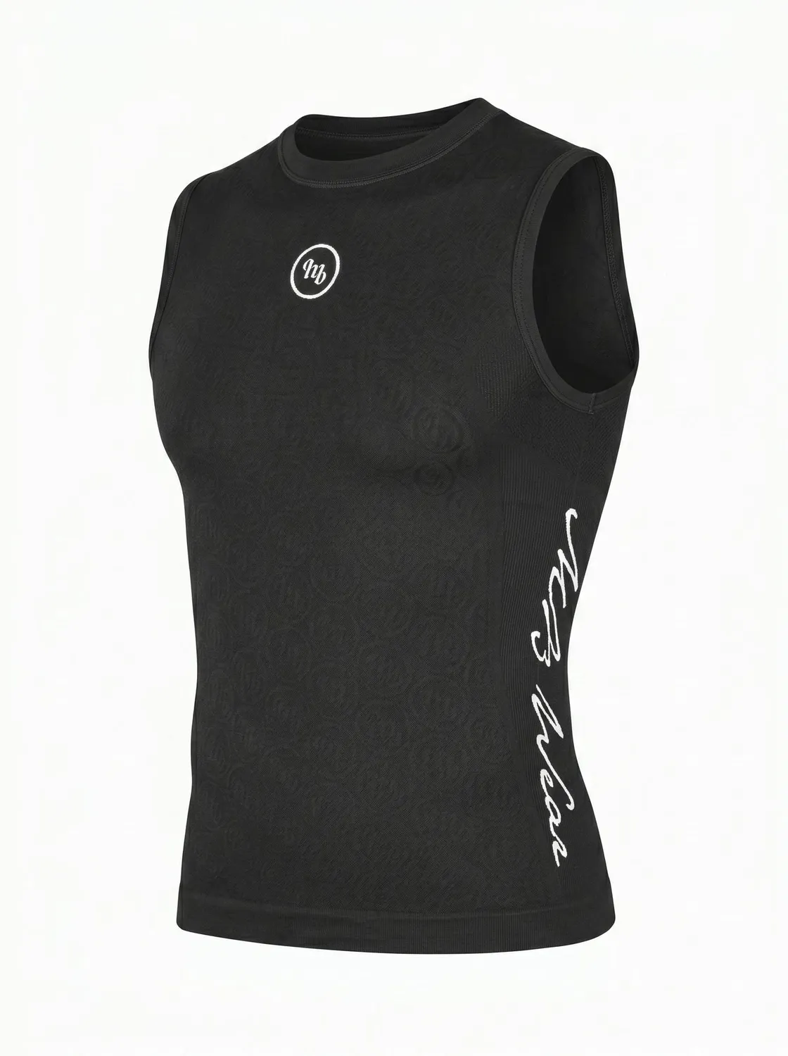 MB Wear Freedom Sleeveless träningslinne svart Dryarn ärmlös