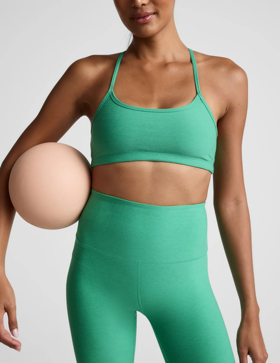 Beyond Yoga Spacedye Caught In The Midi High Waisted leggings bright emerald