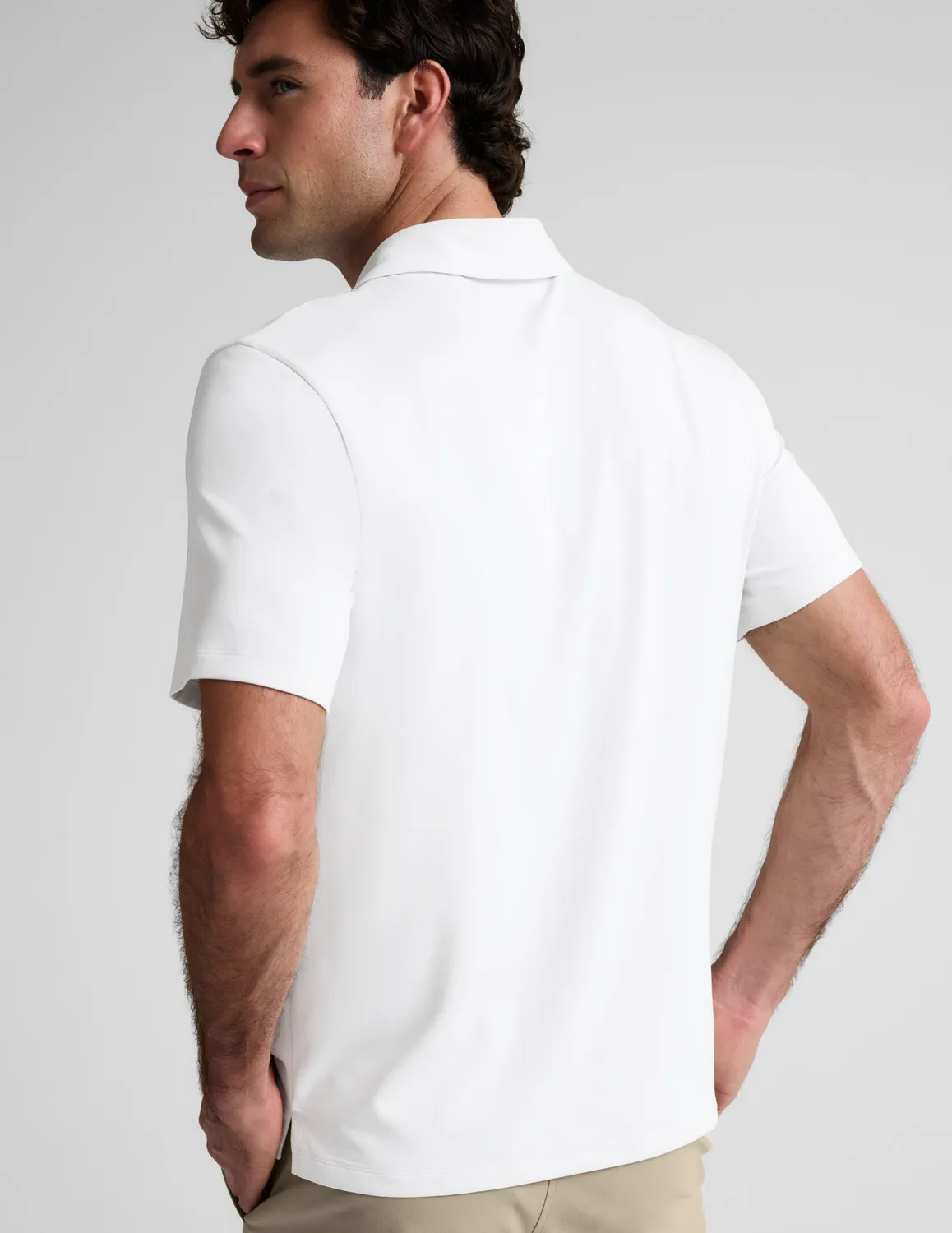 Beyond Yoga All In Active piké Crisp White klassisk
