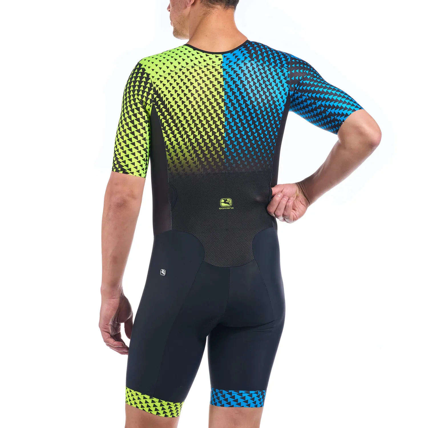 Giordana Vero Pro Doppio tri suit herr blå aero