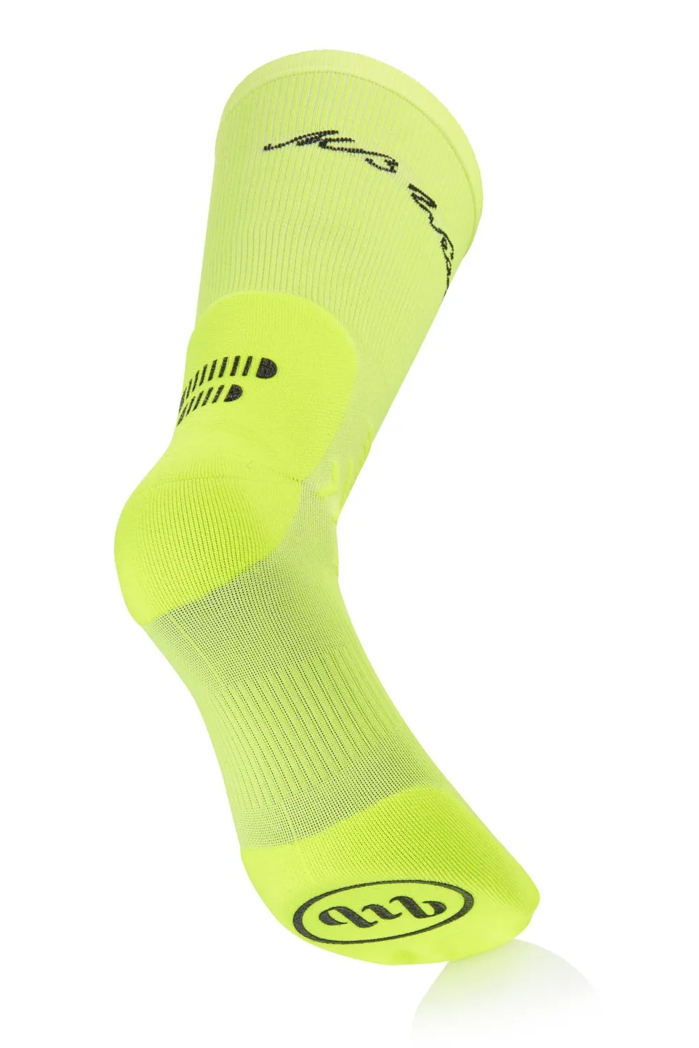 MB Wear Padel Pro padelstrumpor gul S-M