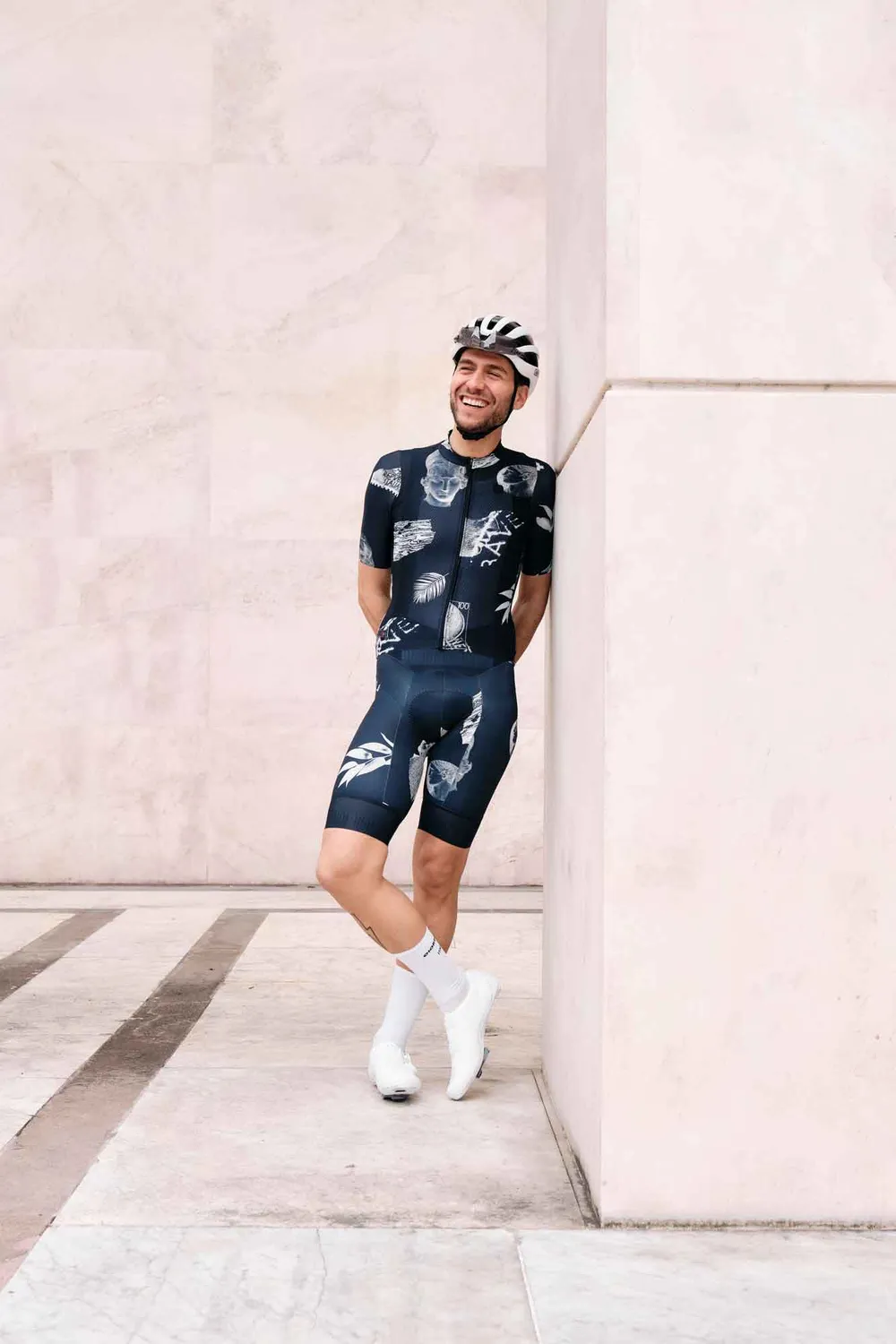 Giordana La Posta FR-C Pro kit cykelställ mörkblåt tight