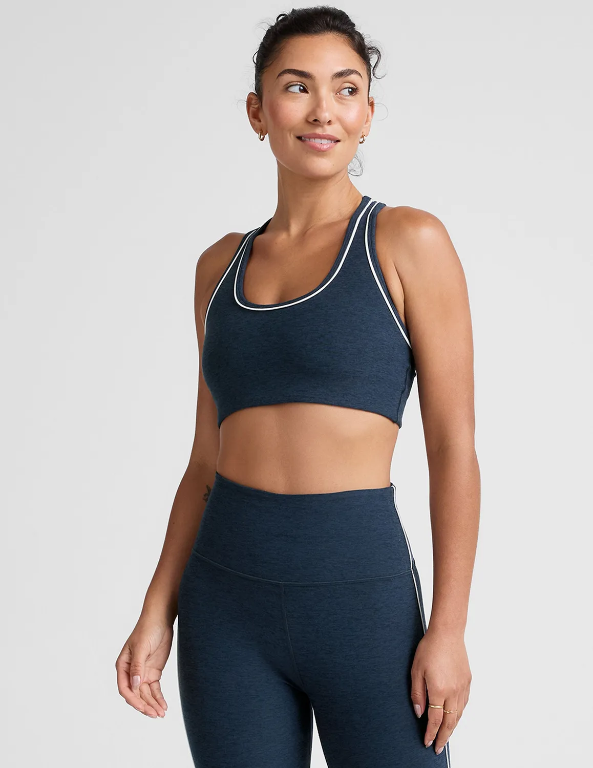 Beyond Yoga Spacedye Ready Bra sportbh Nocturnal Navy racerback
