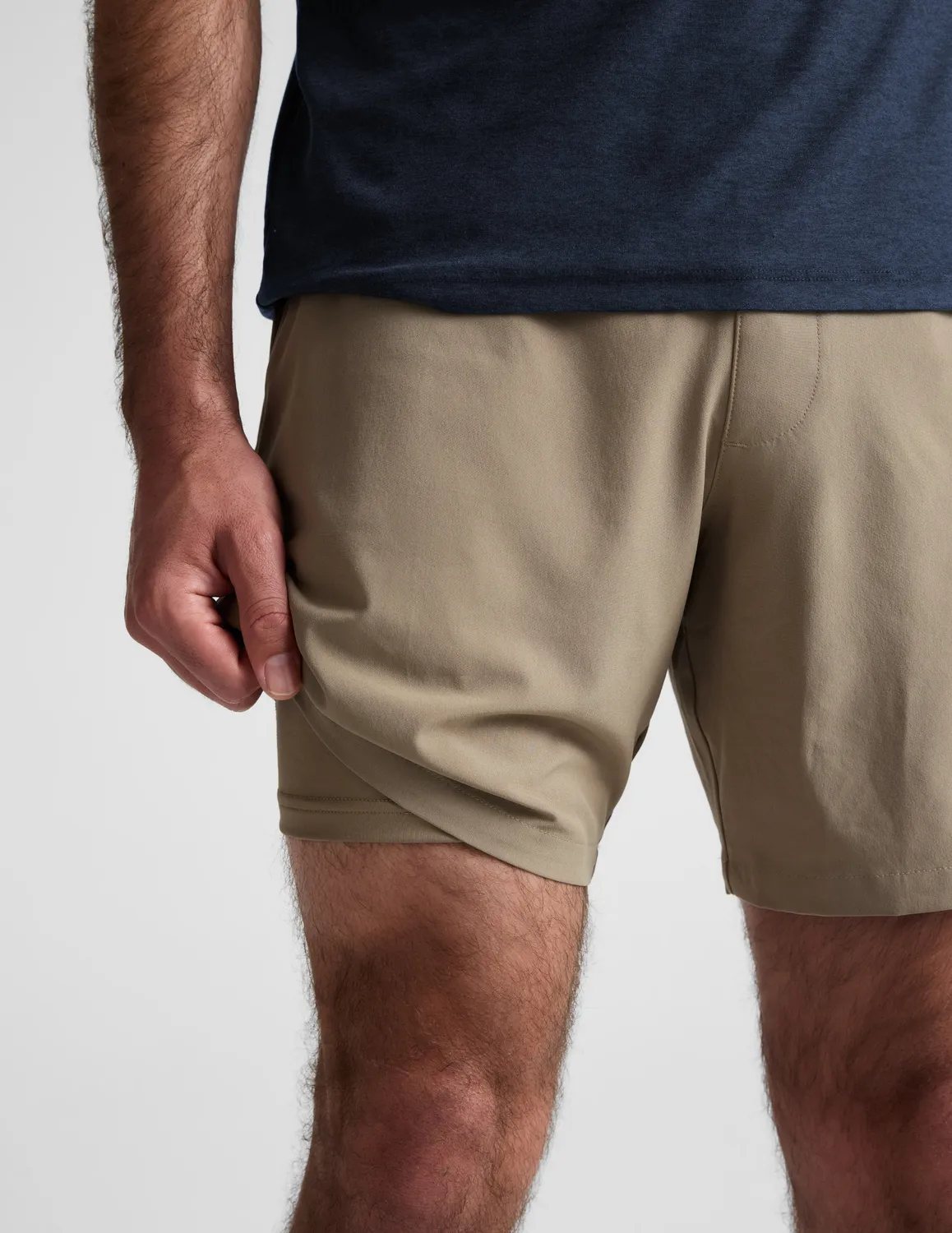 Beyond Yoga Pivotal 2.0 träningsshorts 7 tum Mushroom