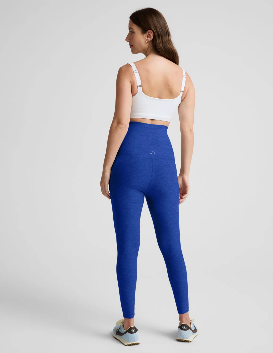 Beyond Yoga Spacedye Love the Bump mammaleggings Ultra Blue midi