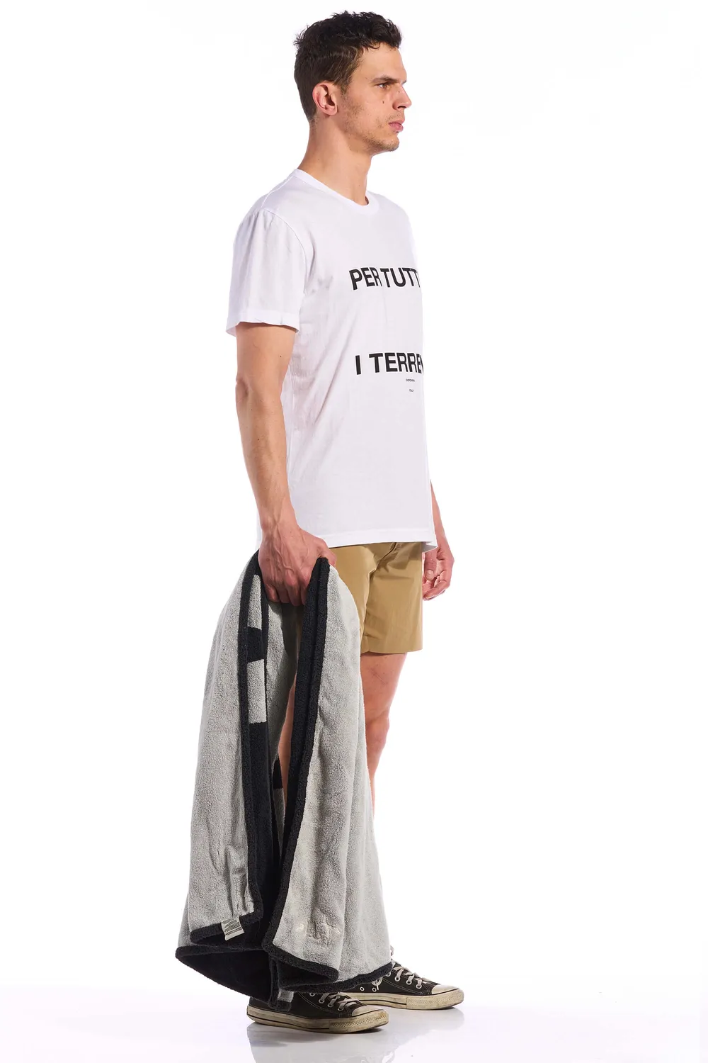 Giordana Per Tutti Tee t-shirt vit unisex
