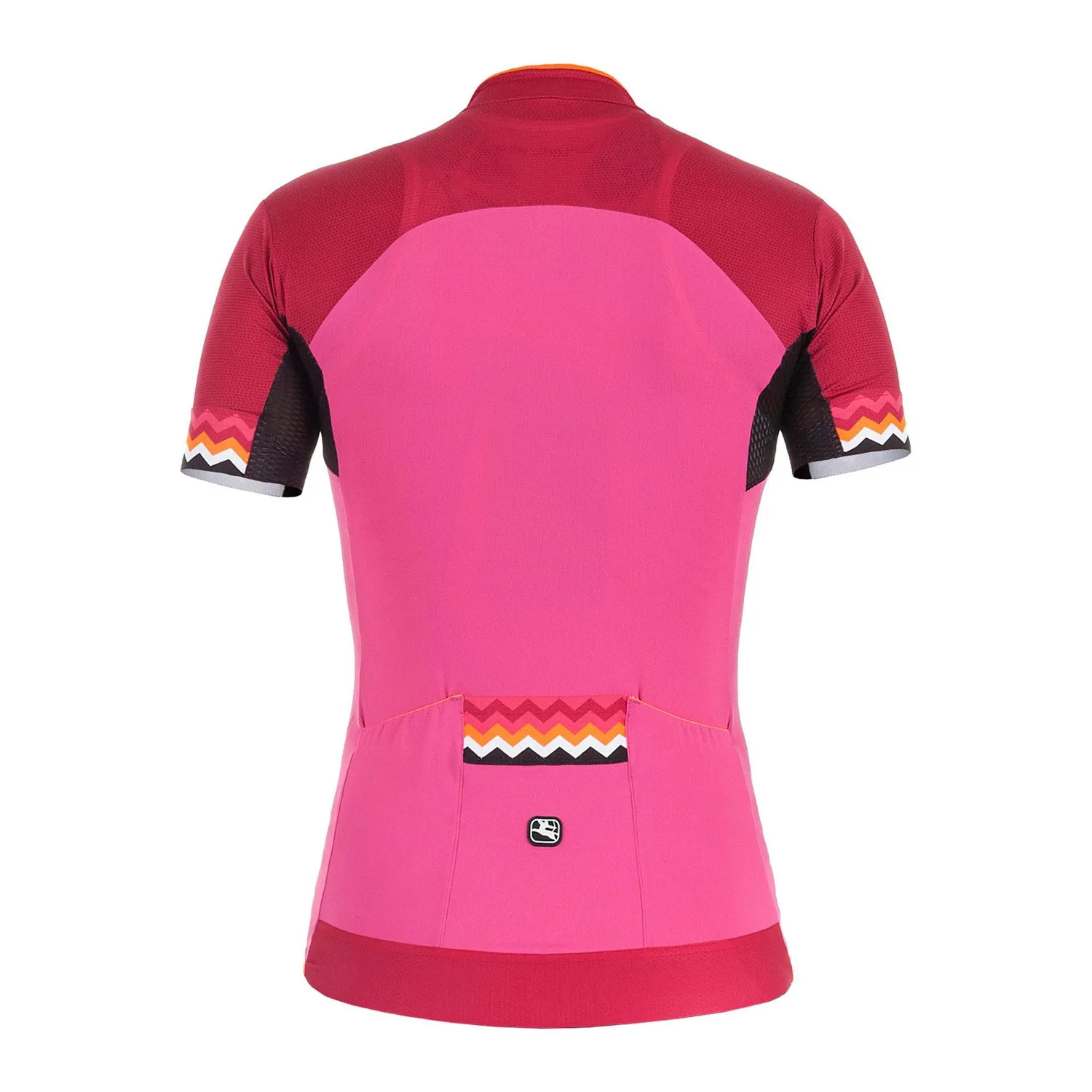 Giordana Lungo Zig Zag Jersey cykeltröja dam Pink S