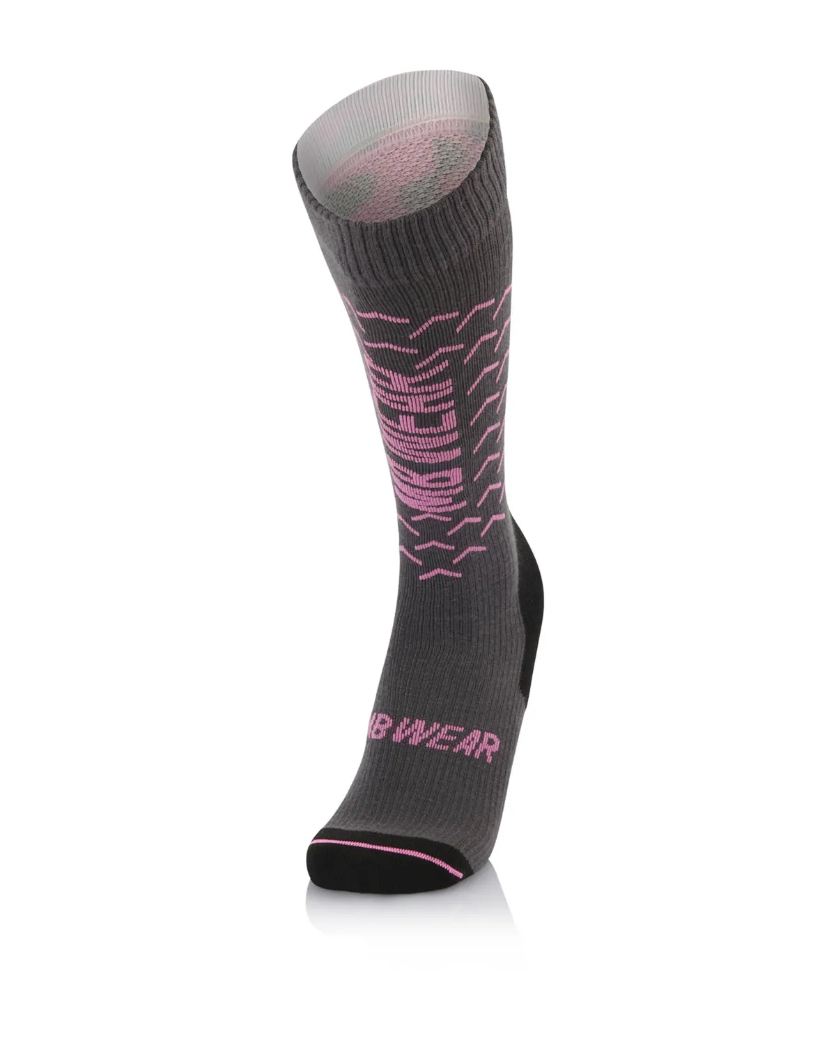 MB Wear Pro Distance skidstrumpor grå rosa M mjuk