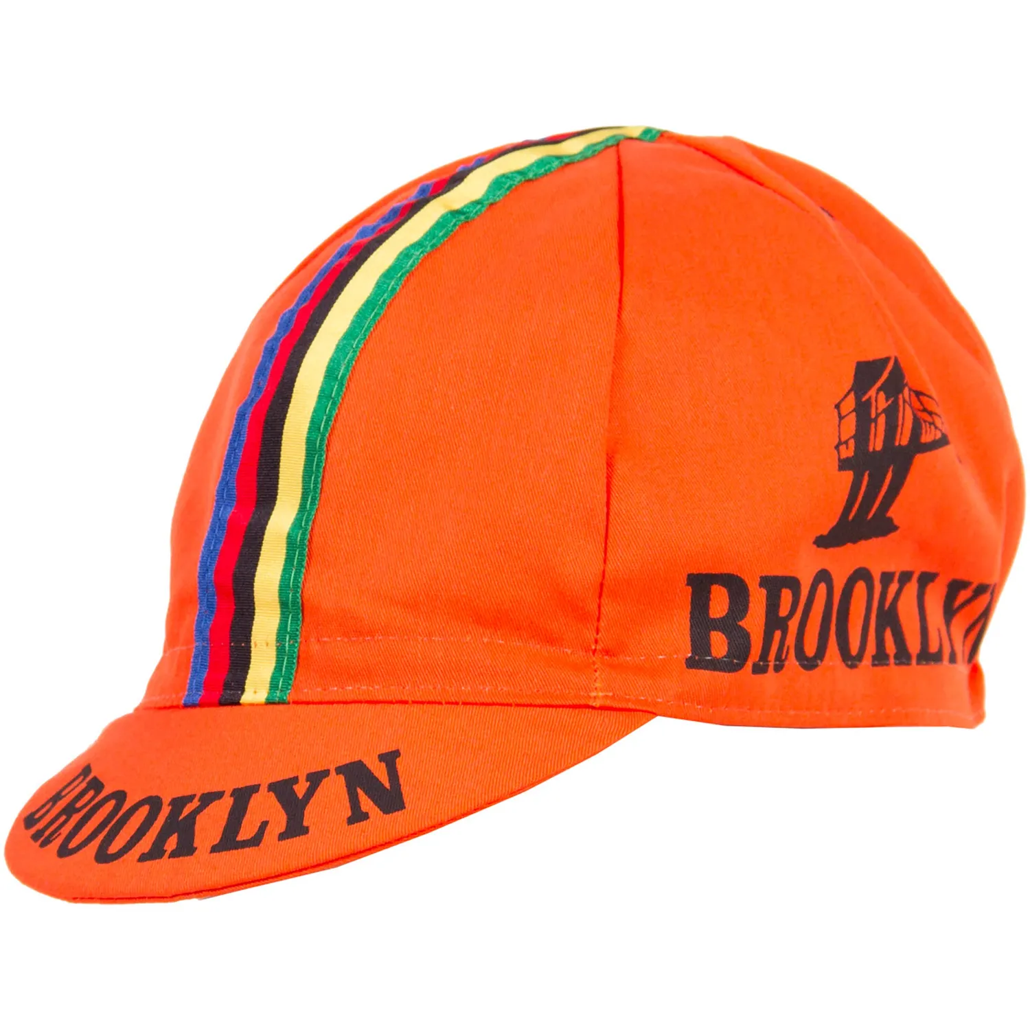 Giordana Team Brooklyn Cap cykelkeps svart klassisk