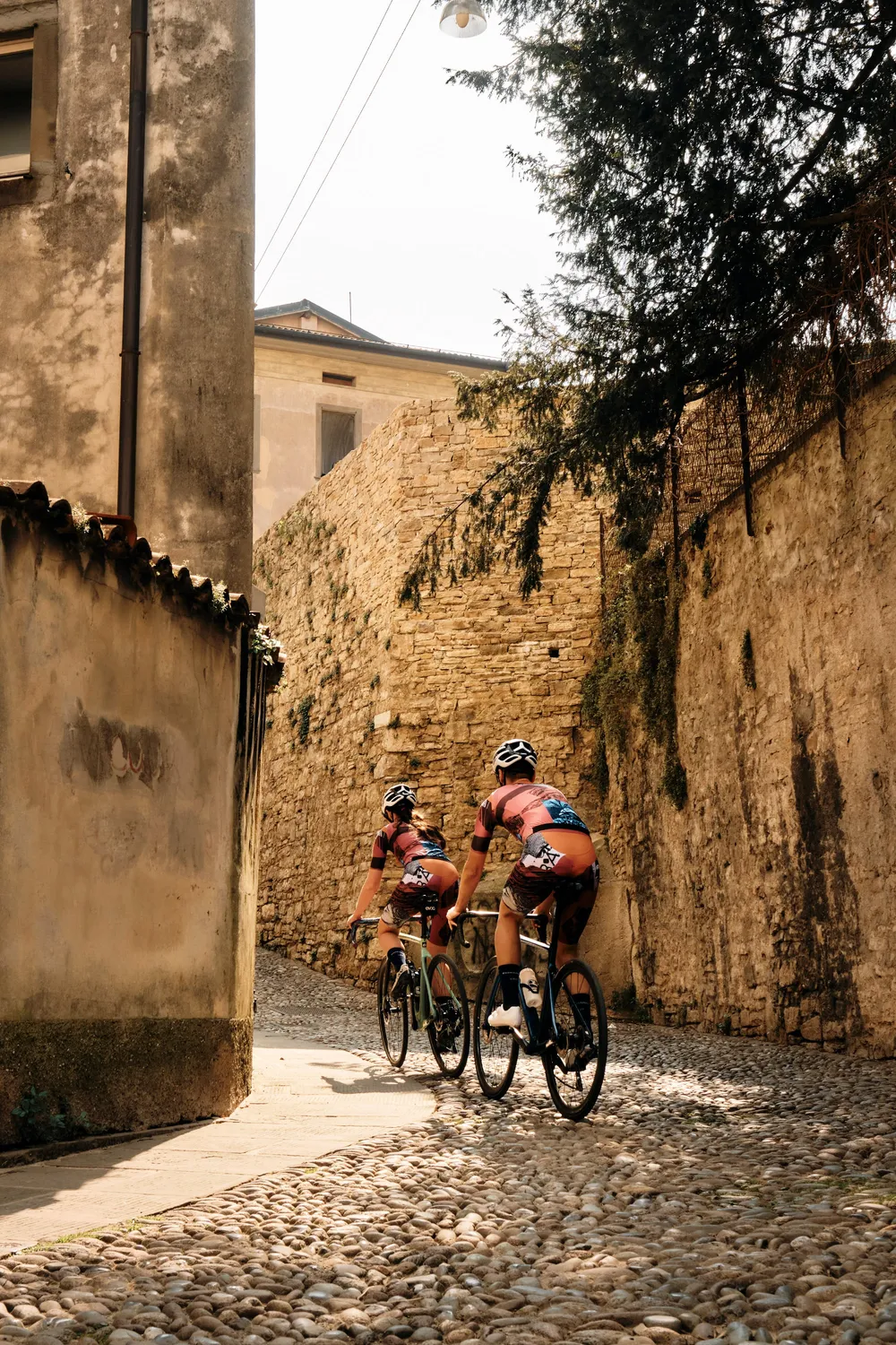 Giordana La Posta Urto bibshorts brun kompression