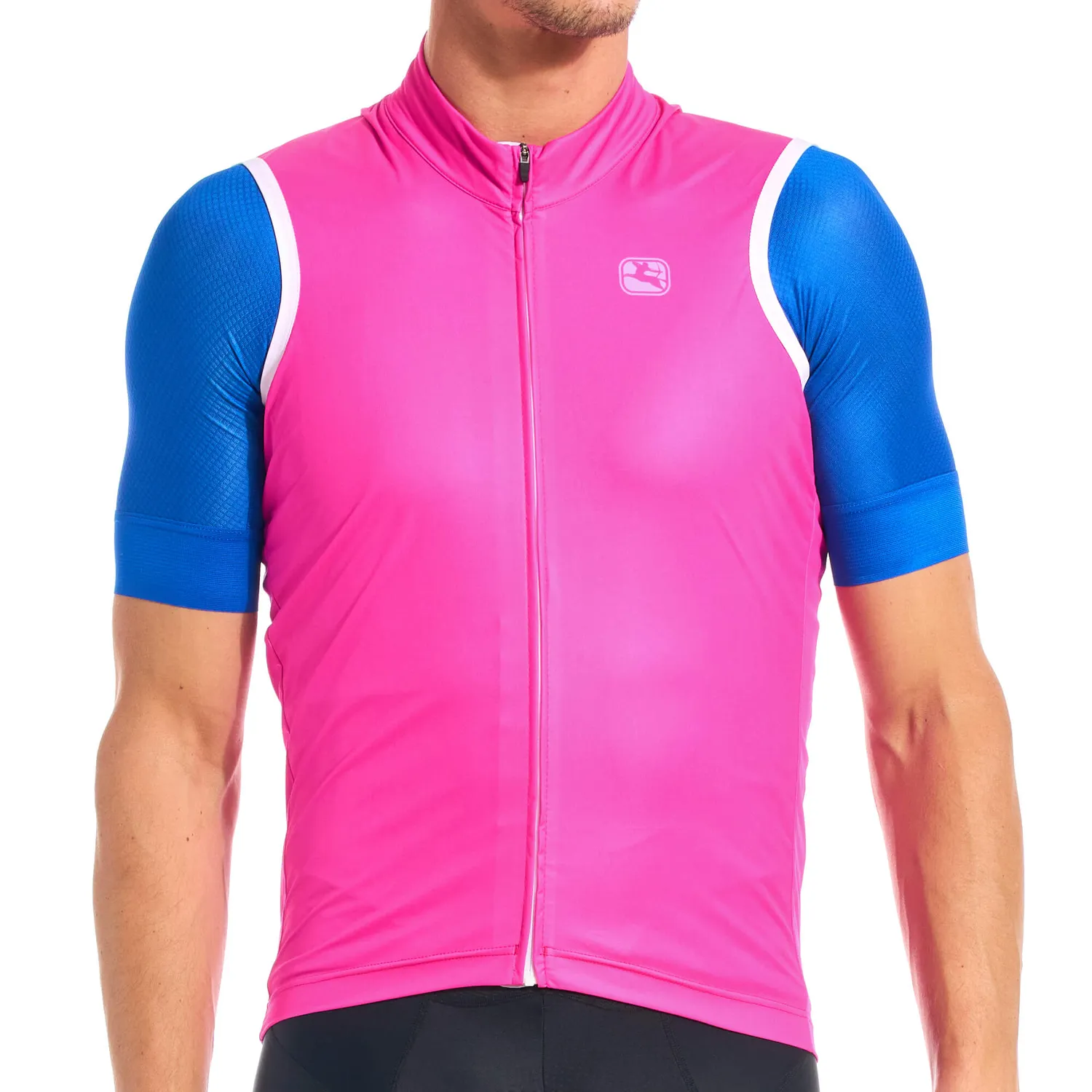 Giordana Neon Wind Vest cykelväst neon packbar