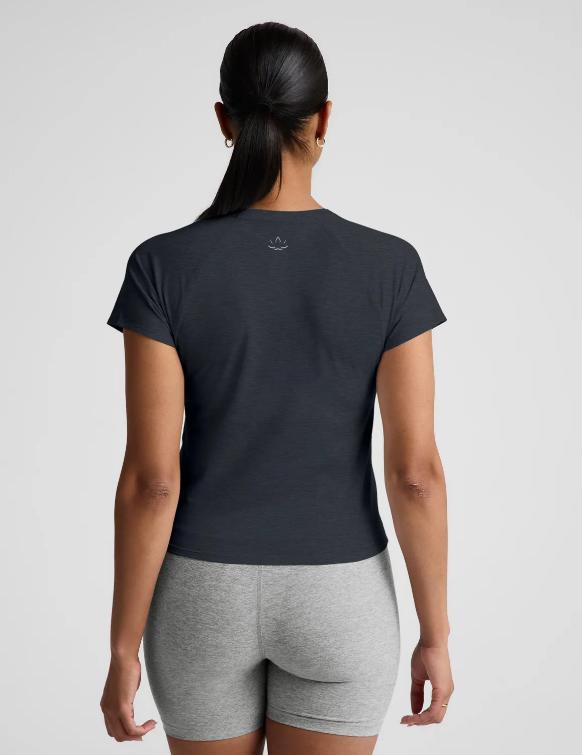 Beyond Yoga Breezeweight Active Short Sleeve Tee t-shirt Nocturnal Navy lätt