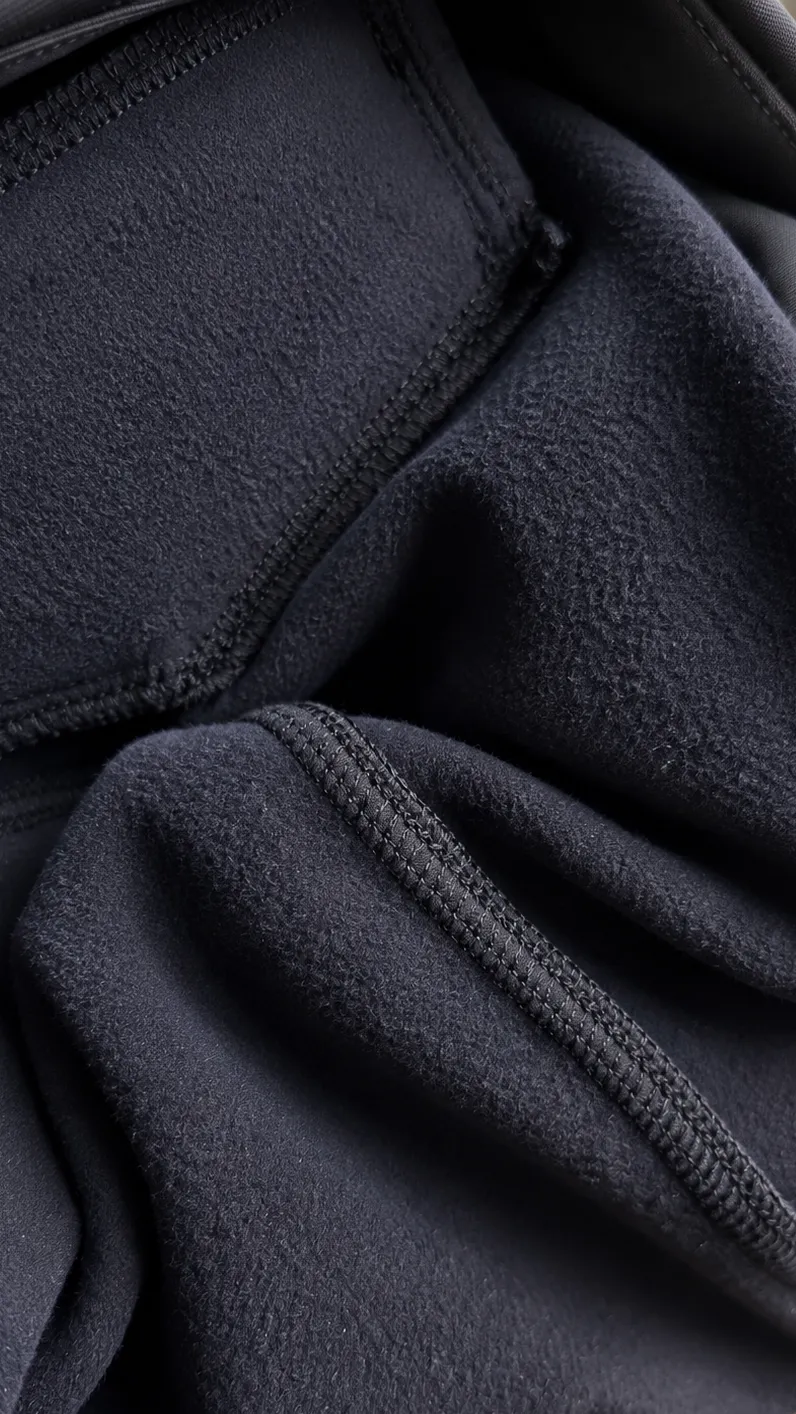 ZacZess Fleece Performance Breeches ridbyxor svart