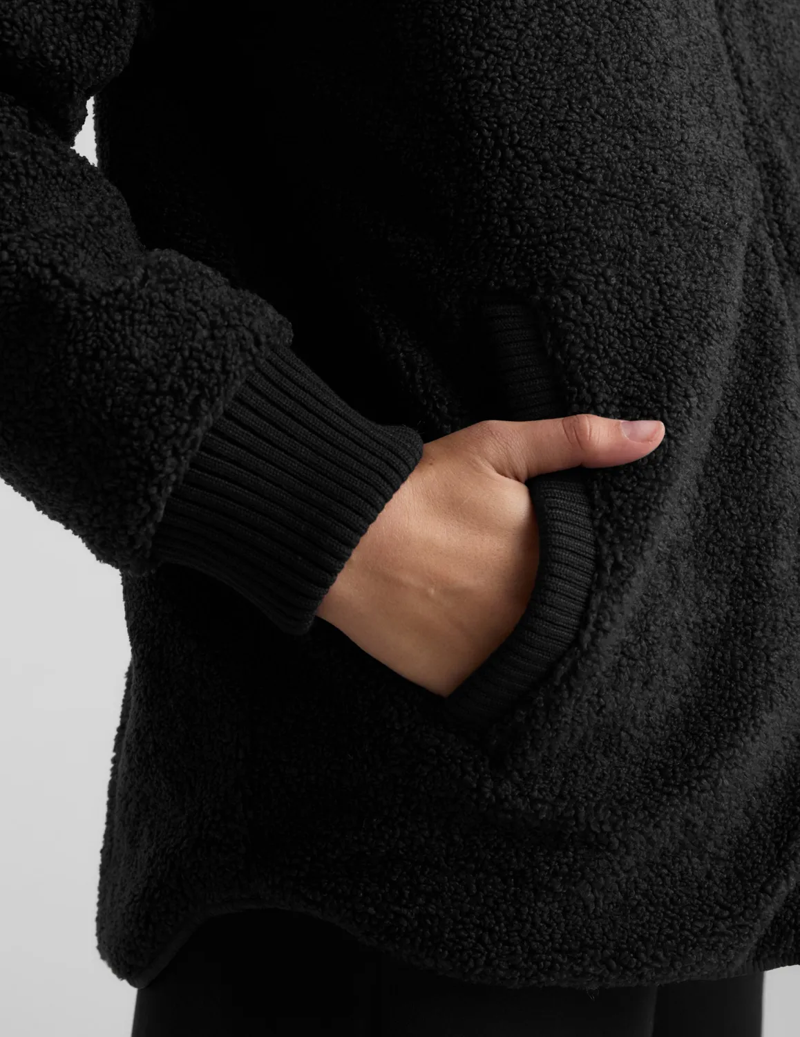 Beyond Yoga 2-Way Quilted Jacket vändbar jacka svart