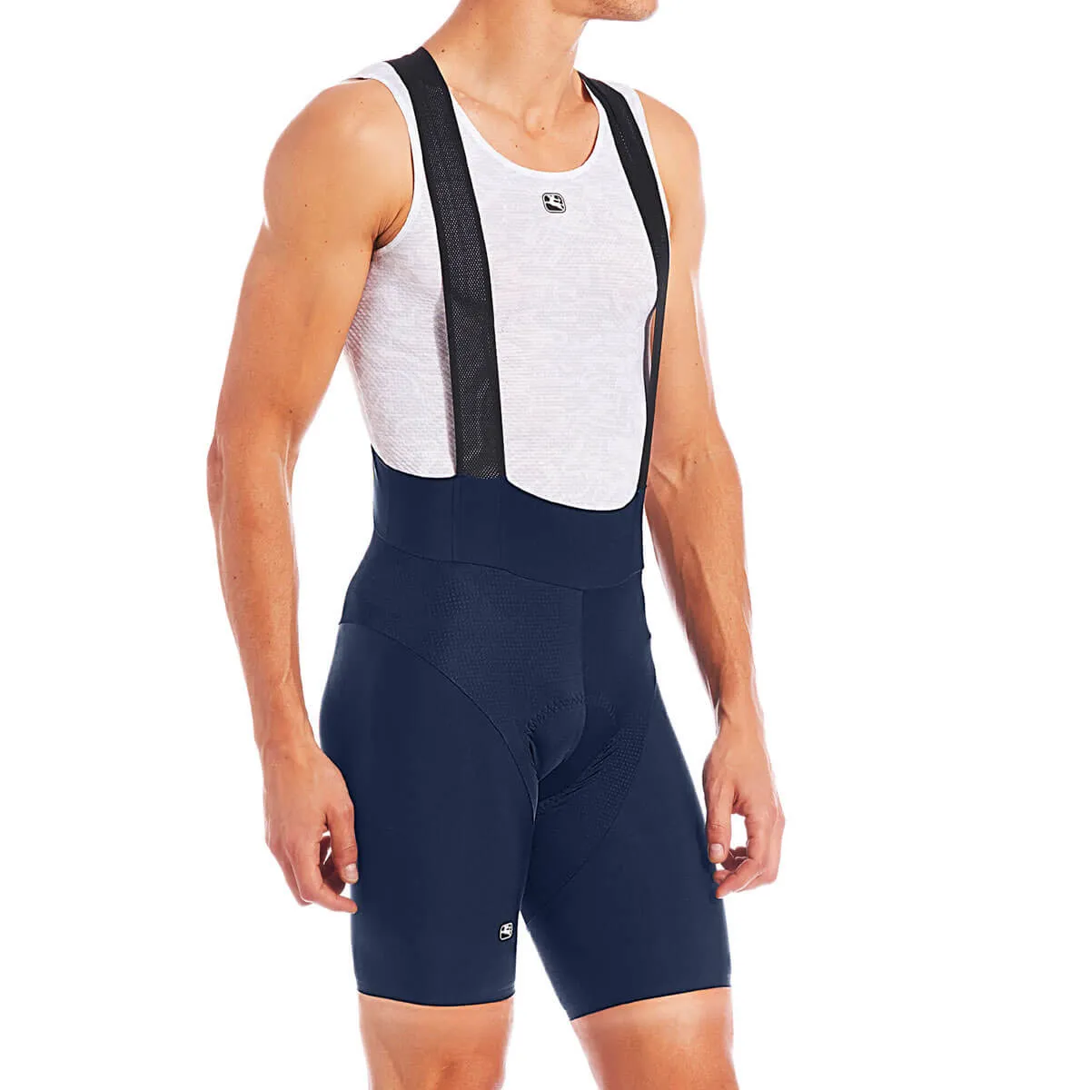 Giordana Lungo cykelbyxa svart med hängslen medium