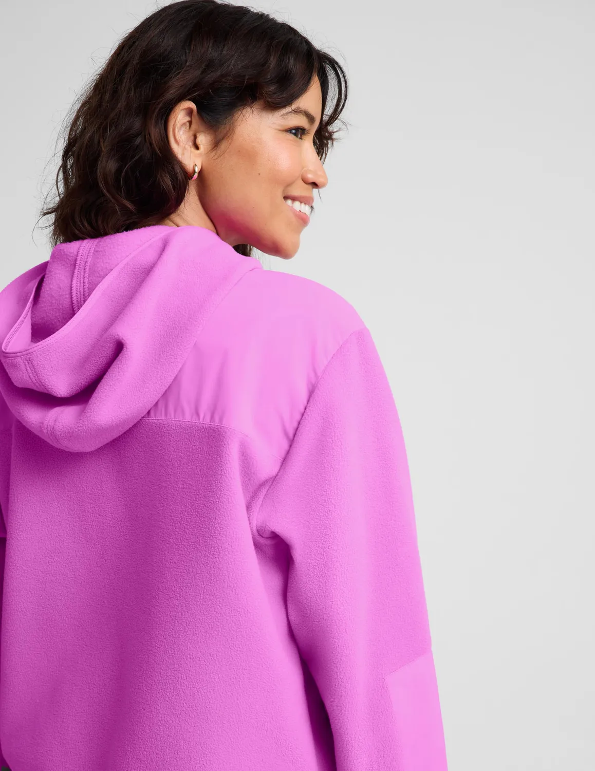 Beyond Yoga PolarFlex Fleece Jacket jacka Electric Fuchsia