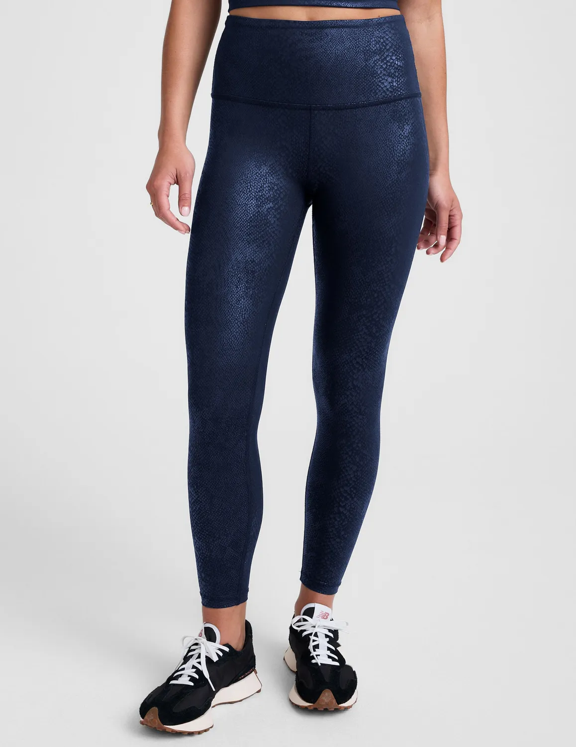 Beyond Yoga PowerShine Viper High Waisted Midi Legging leggings Navy