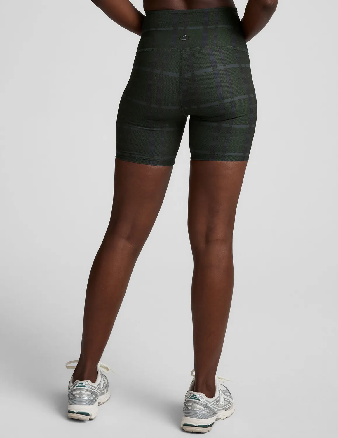 Beyond Yoga SoftMark Keep Pace bikershorts rutig hög midja