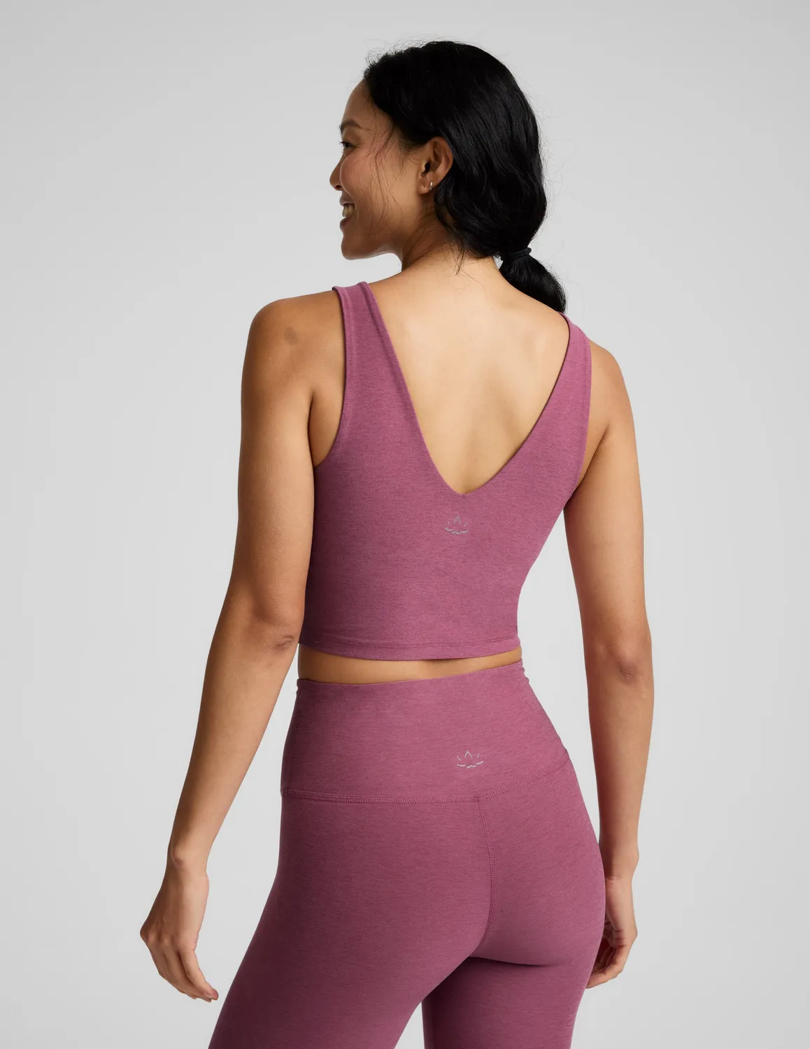 Beyond Yoga Spacedye Good Day Cropped Tank croptopp Smooth Mauve