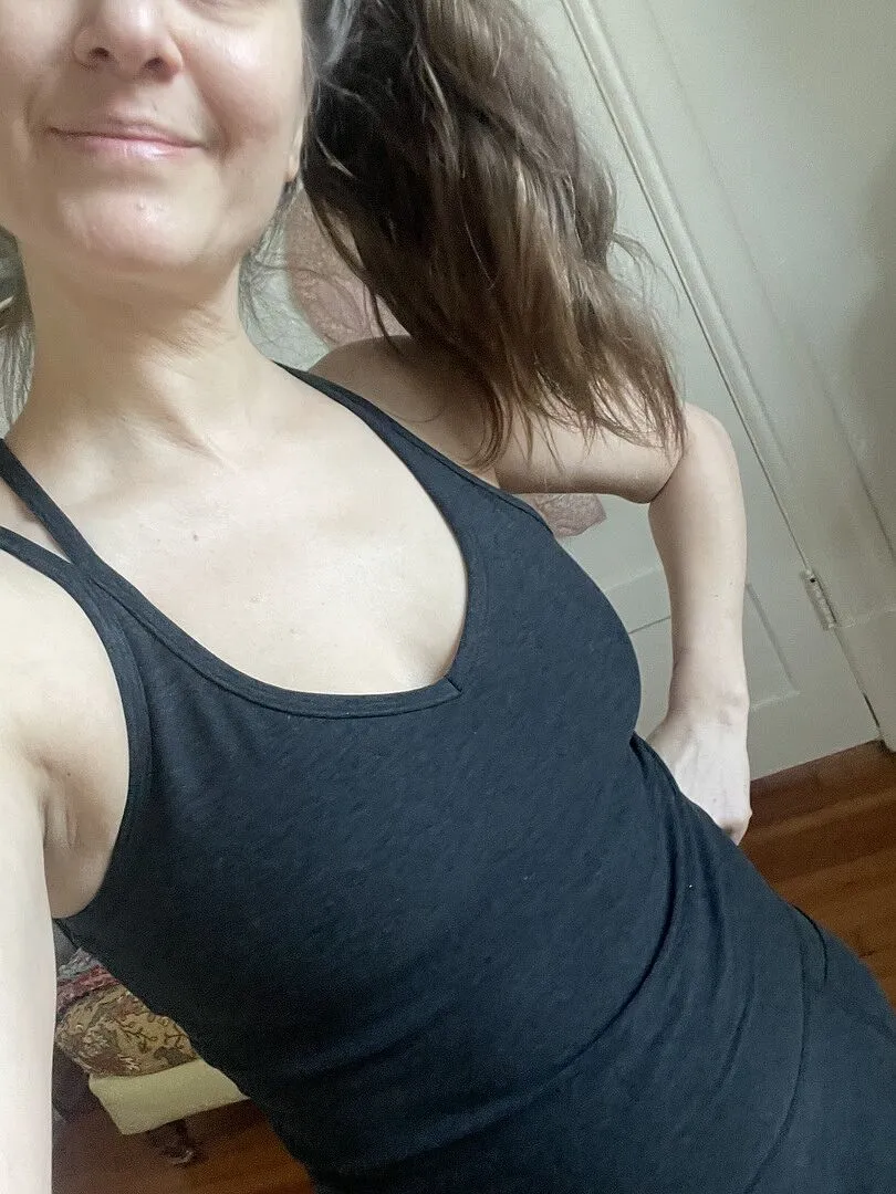 Beyond Yoga Spacedye Get Across Tank träningslinne Dusty Forest Heather
