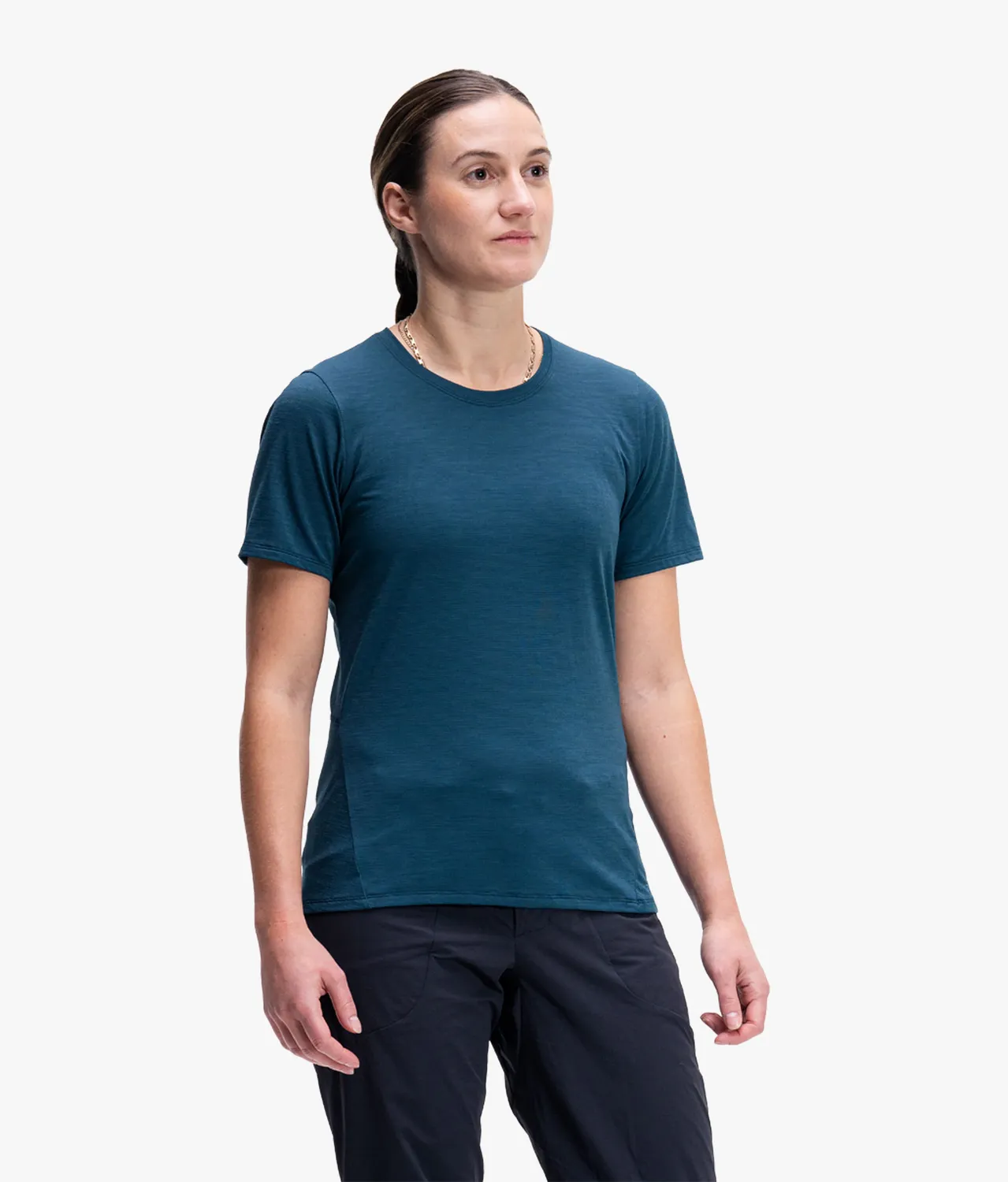 7MESH Desperado Merino t-shirt dam deep sea merino