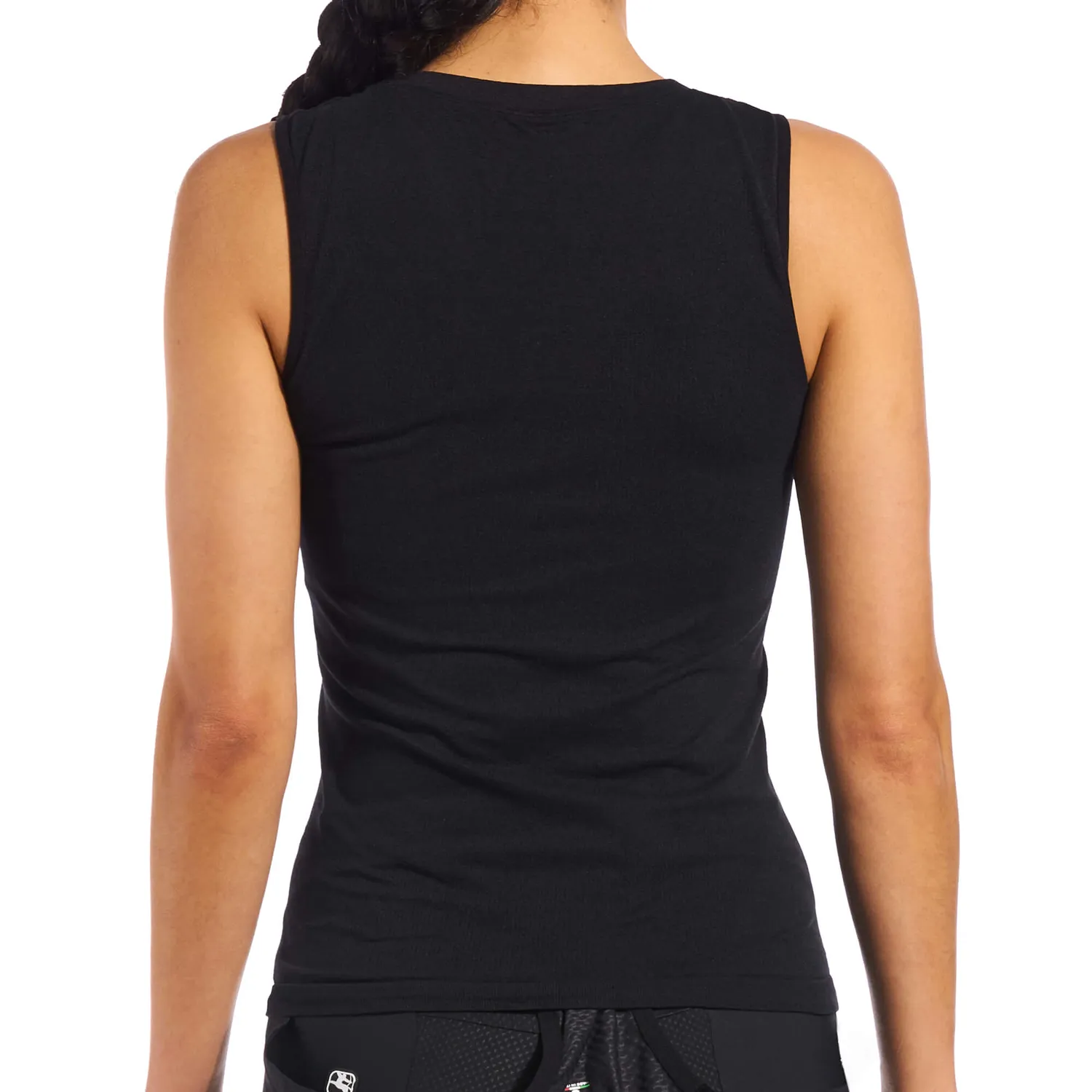 Giordana Lightweight Knitted ärmlöst baslager svart