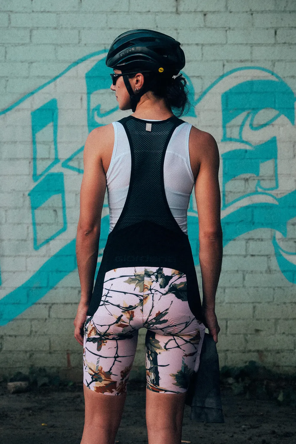 Giordana Beyond Gravel bibshorts dam rosa camo Cordura