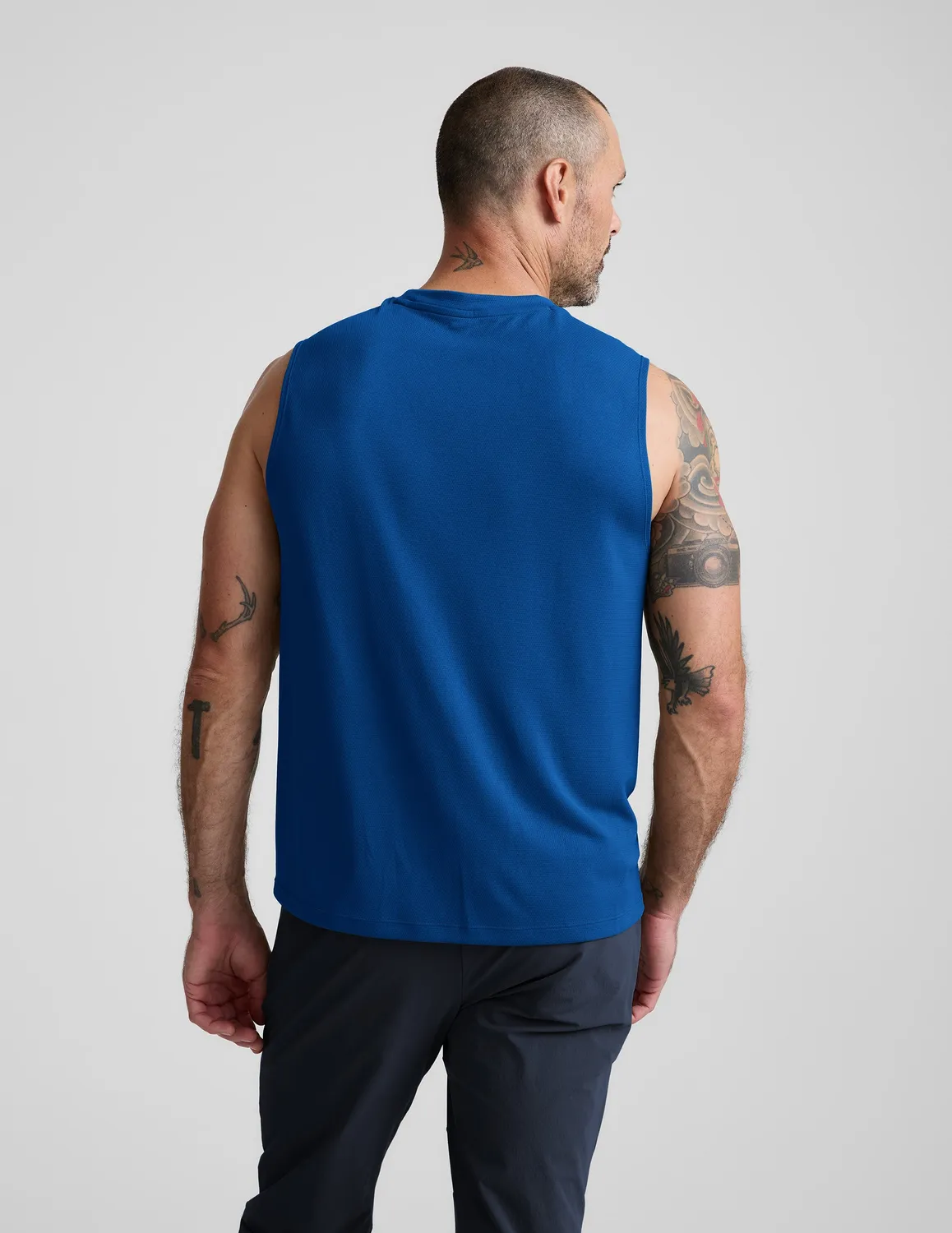Beyond Yoga All In Active Tank linne horizon cobalt slim