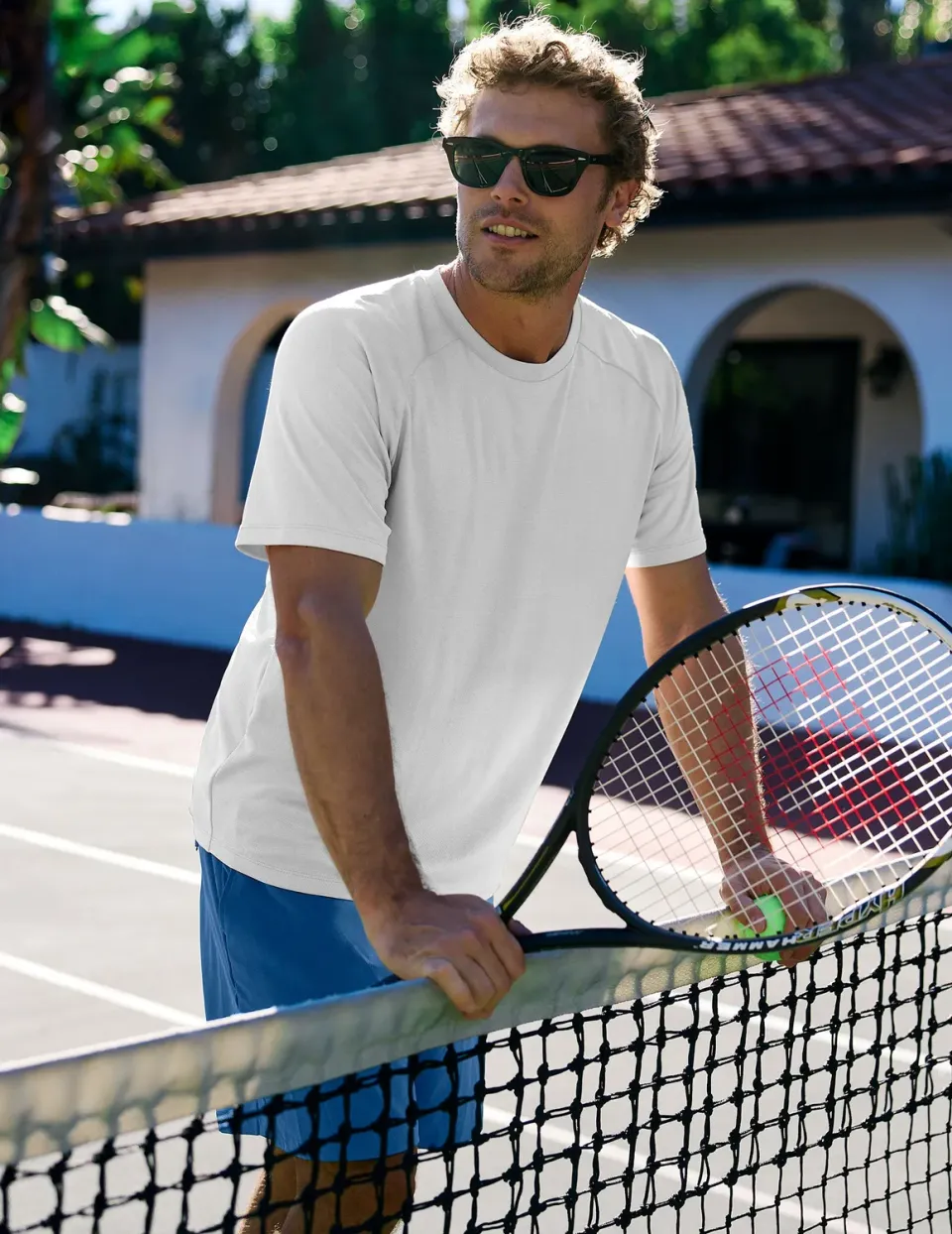 Beyond Yoga All In Active T-shirt Crisp White slim fit