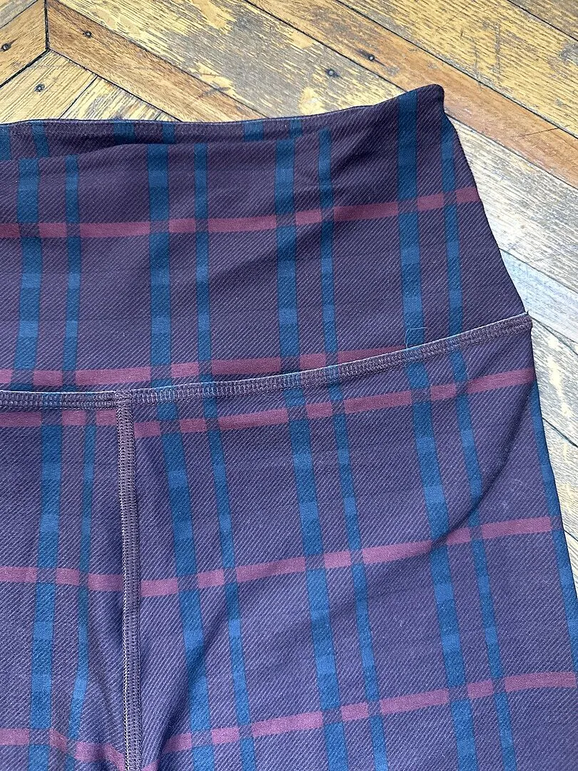 Beyond Yoga SoftMark Keep Pace bikershorts rutig hög midja