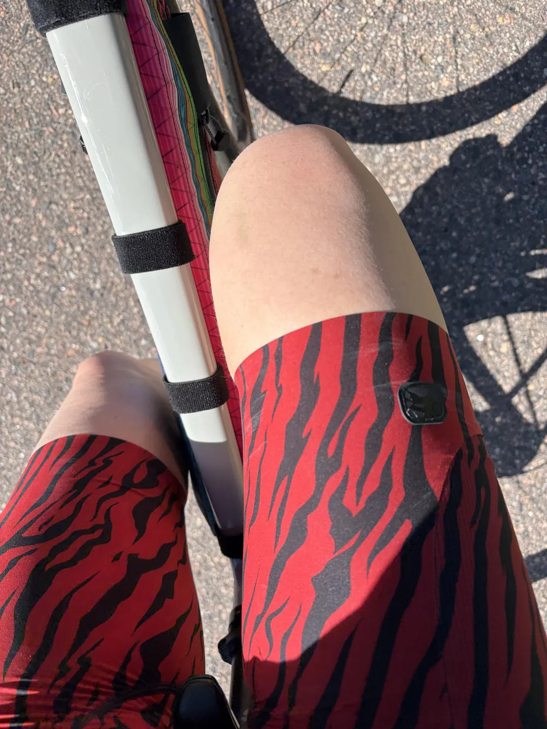 Giordana Beyond Tiger Gravel bibshorts dam röd cargo