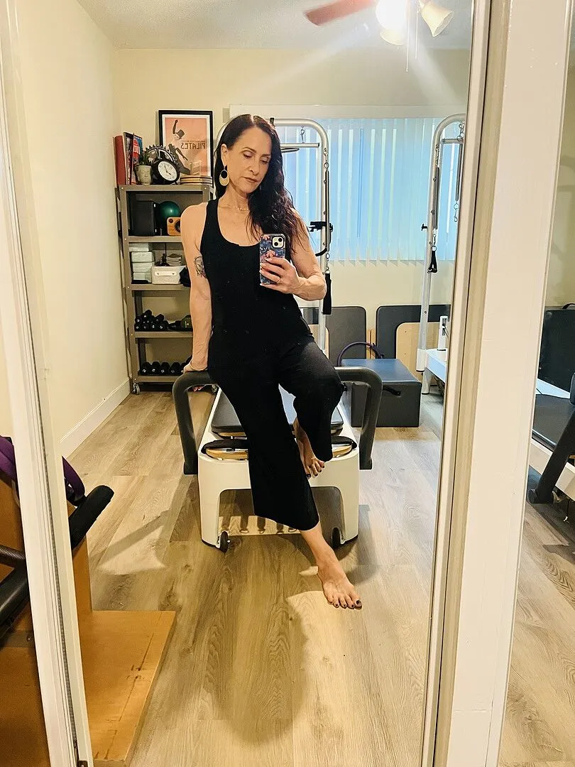 Beyond Yoga Featherweight Hang Loose Jumpsuit Silver Mist lös