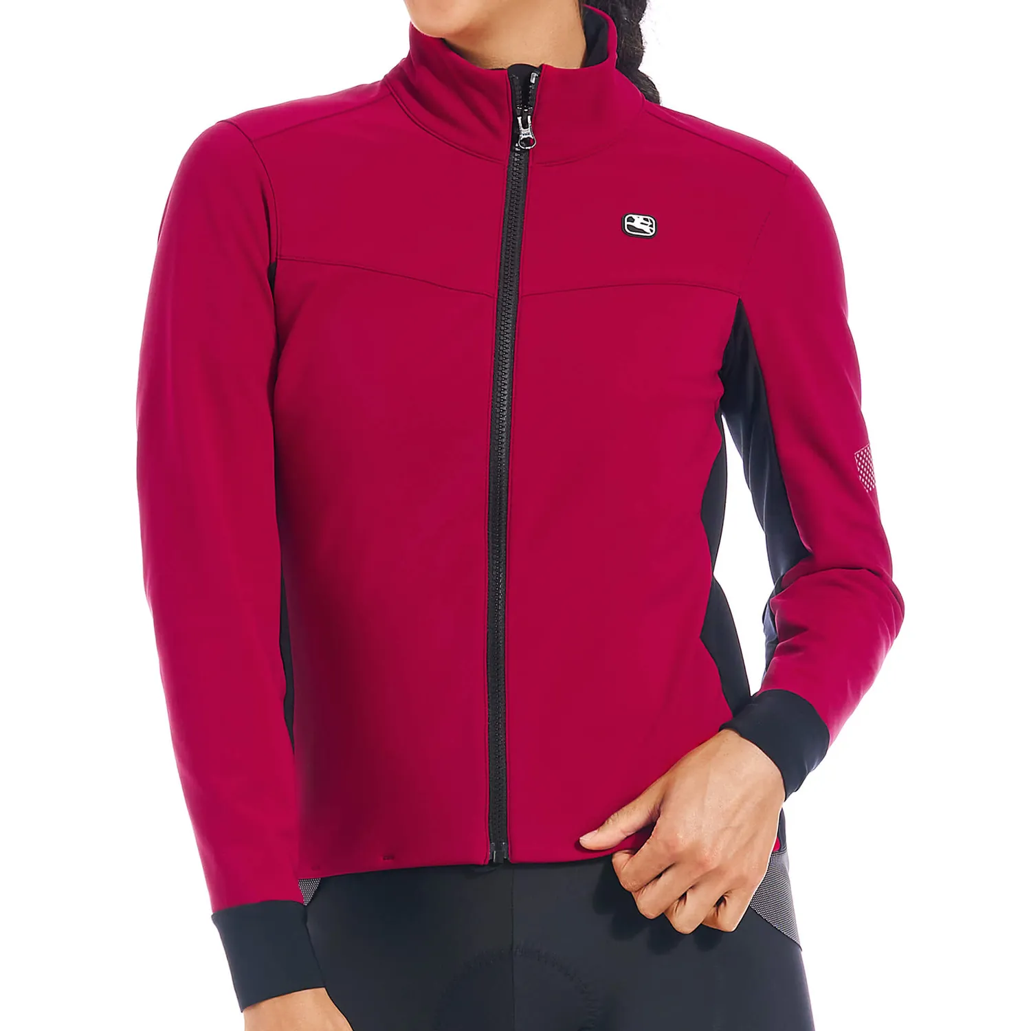 Giordana SilverLine Winter cykeljacka svart vindtät