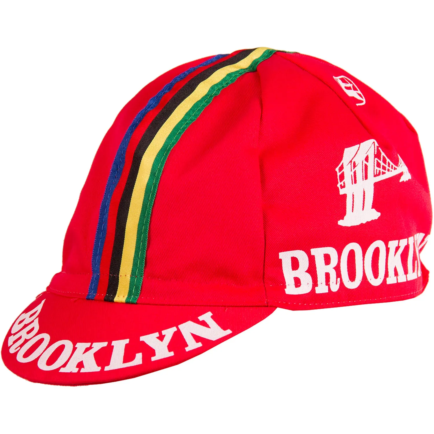 Giordana Team Brooklyn Cap cykelkeps svart klassisk