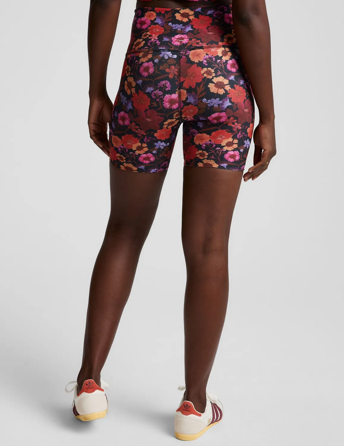 Beyond Yoga SoftMark Keep Pace Biker Short cykelbyxor Summer Bouquet