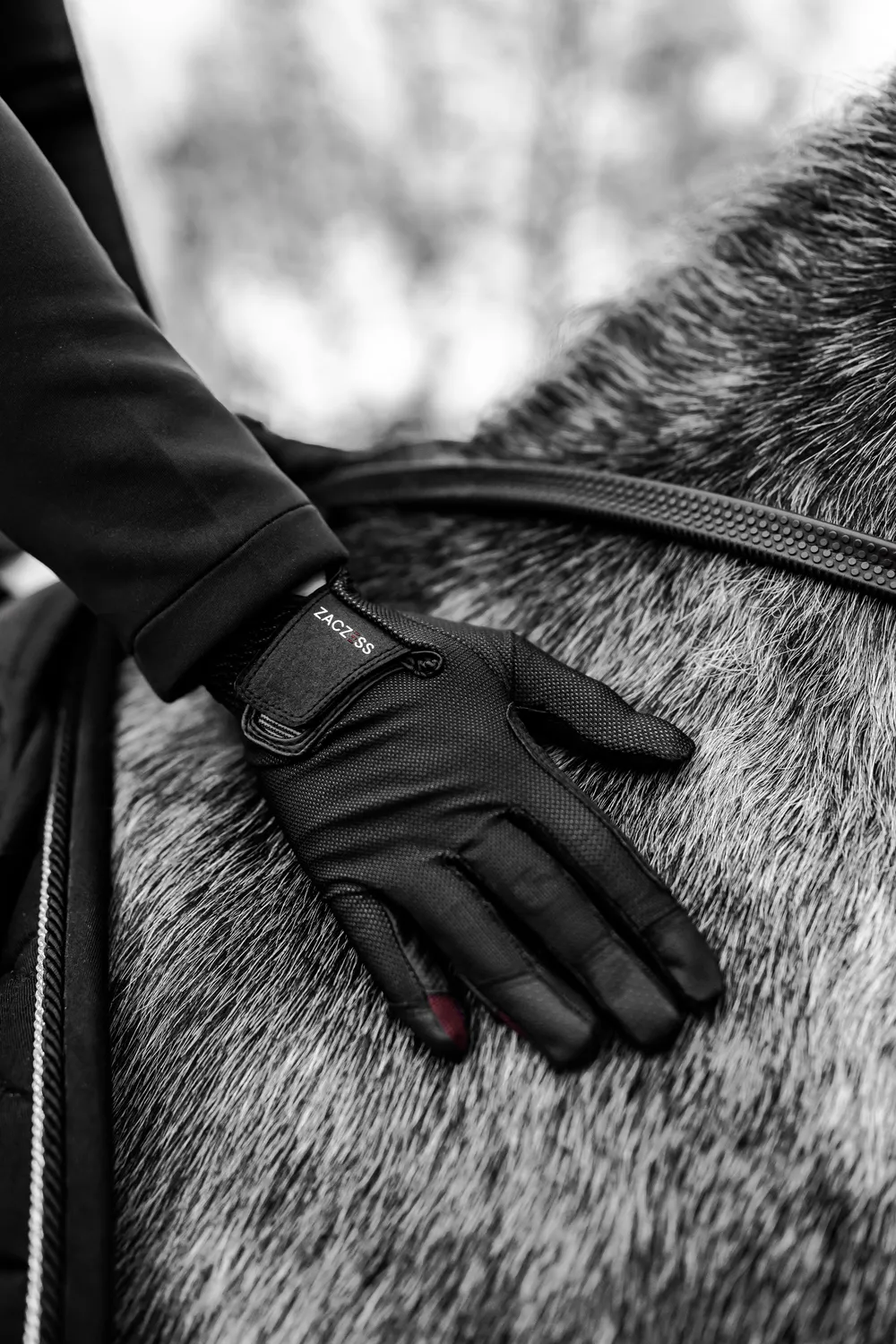 ZacZess Breeze Glove ridhandskar Air Mesh touchscreen