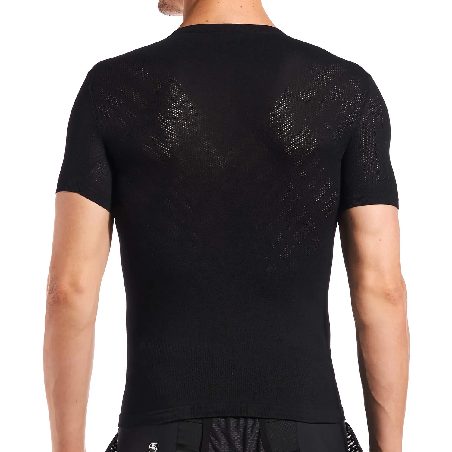 Giordana Lightweight baslager kort ärm svart Dryarn