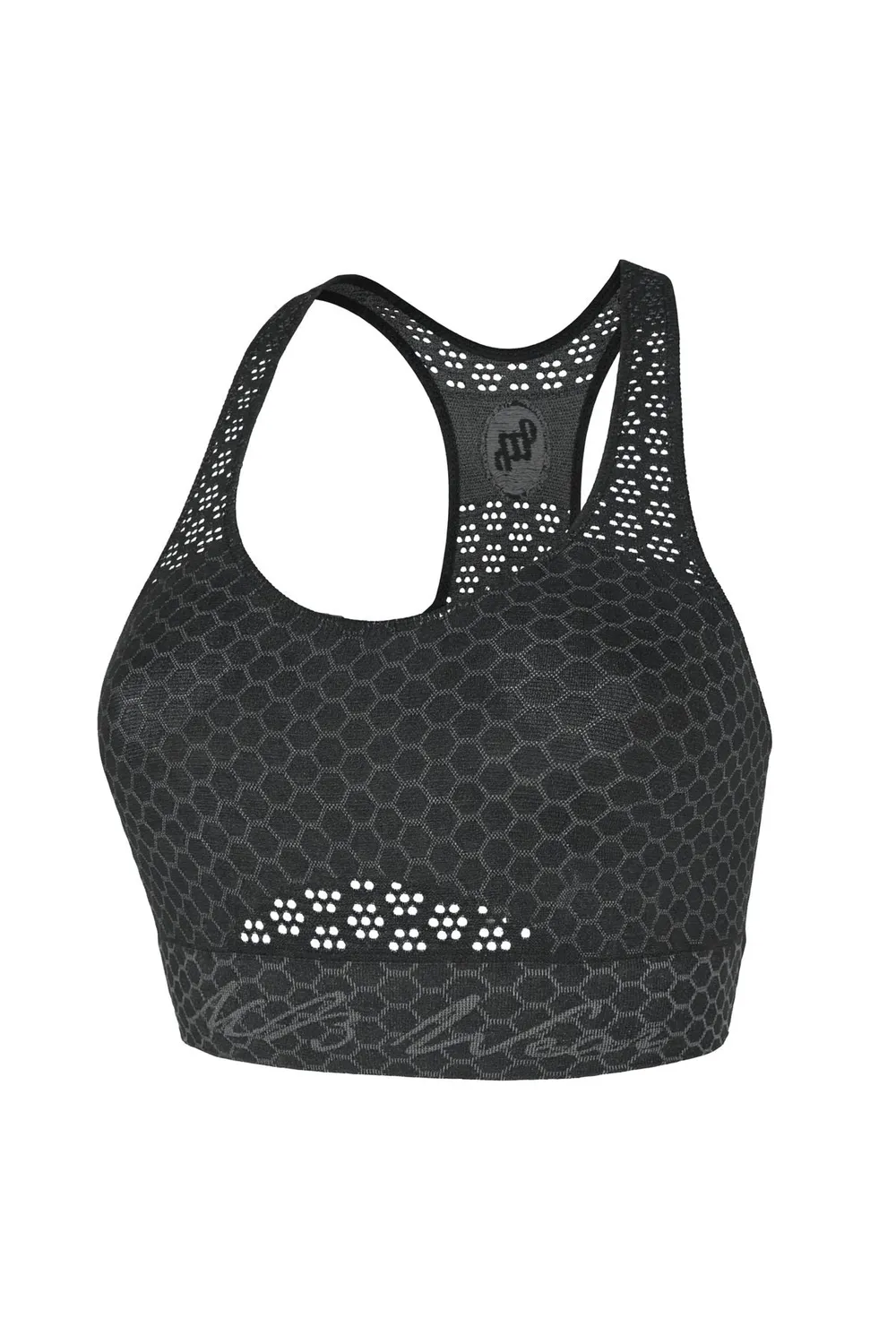 MB Wear Luxury Top Free sporttopp svart M-L stöd
