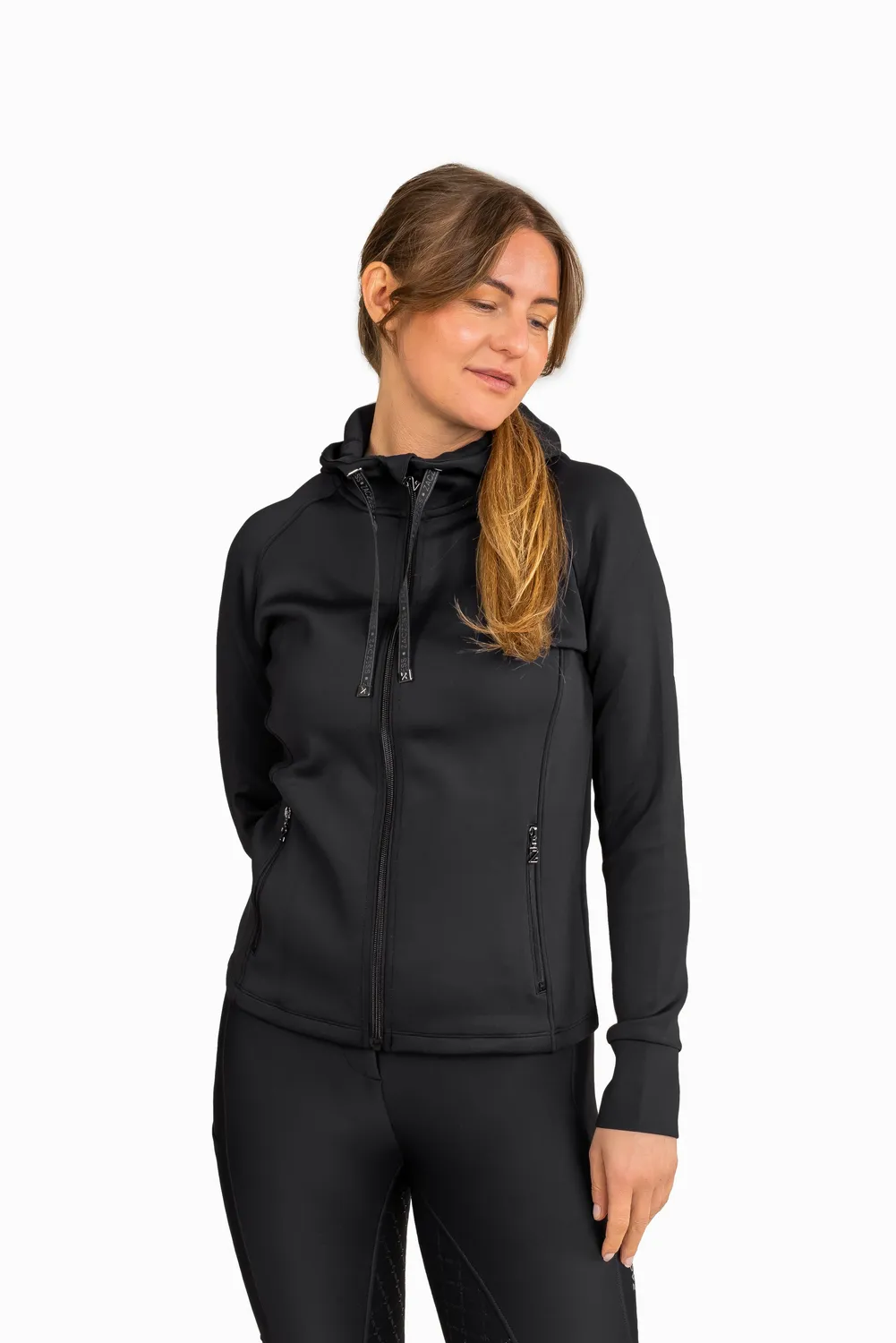 ZacZess Brooklyn Black hoodie svart vindavvisande