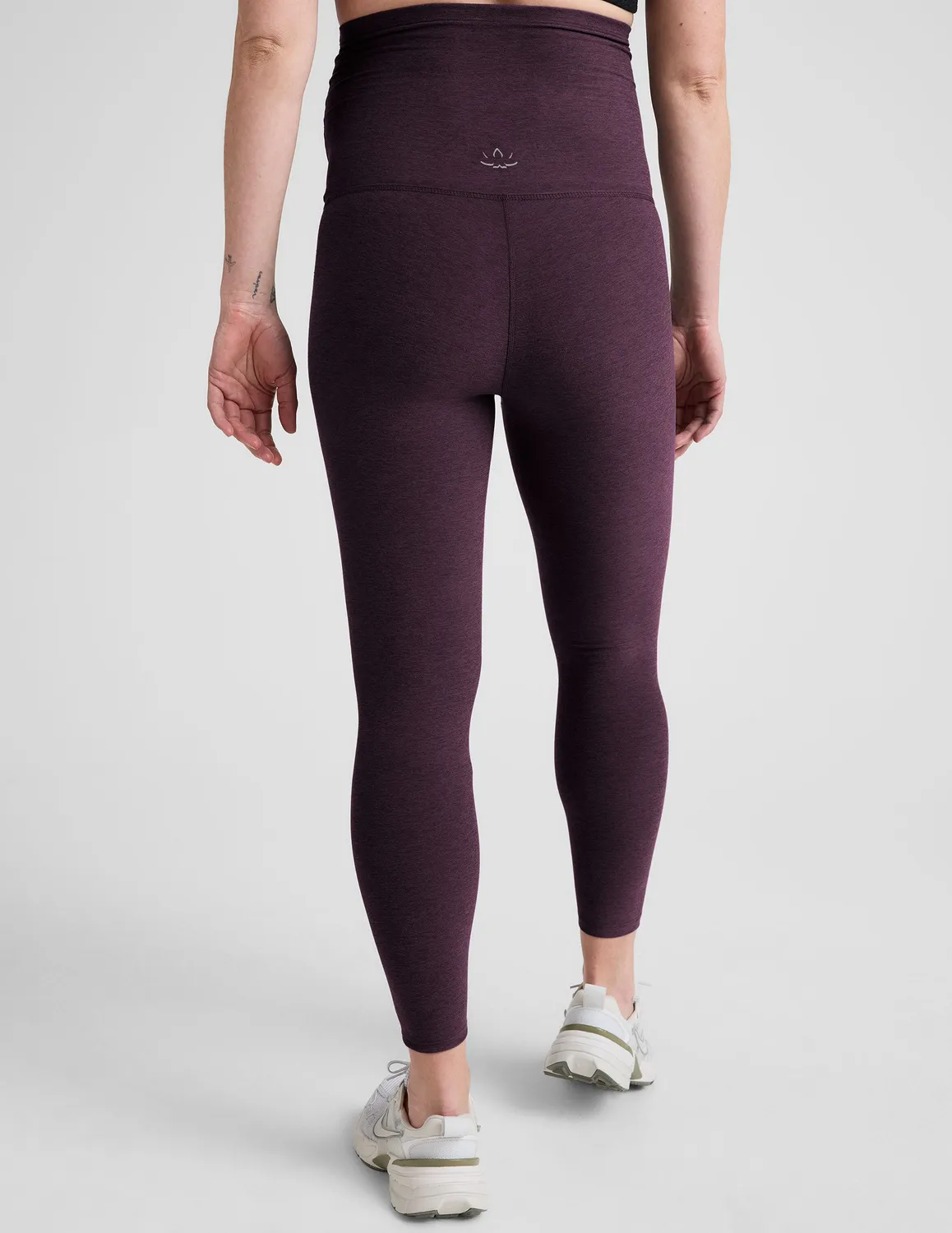 Beyond Yoga Spacedye Love the Bump Midi mammaleggings Eggplant Purple