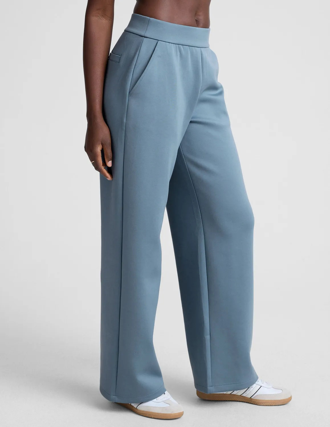 Beyond Yoga In The Flow vida byxor Lunar Blue fickor