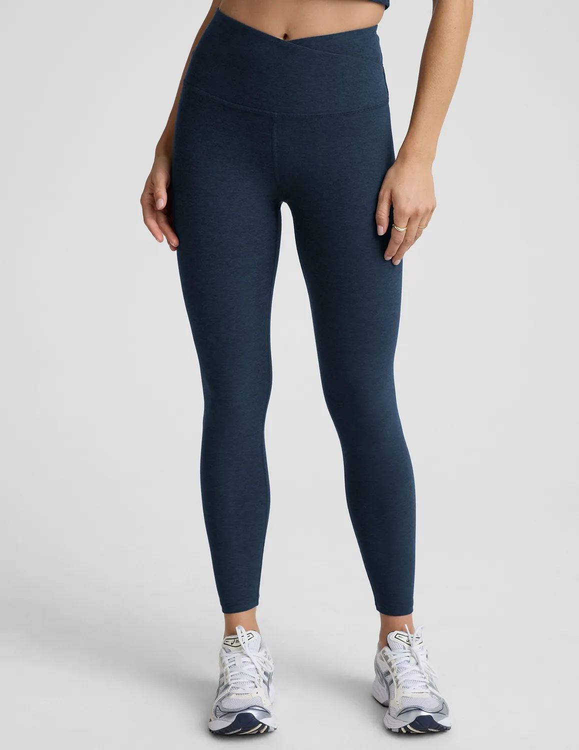 Beyond Yoga Spacedye At Your Leisure leggings Nocturnal Navy hög