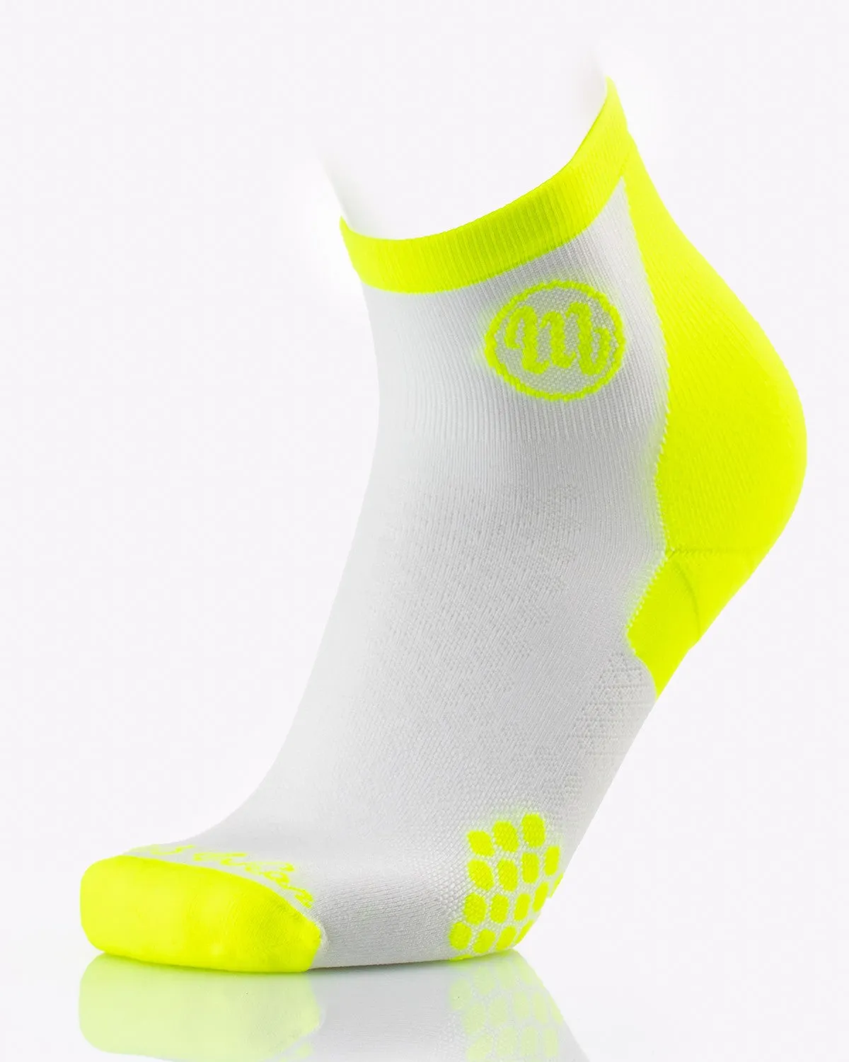 MB Wear Marathon löparstrumpor gul S ventilerad