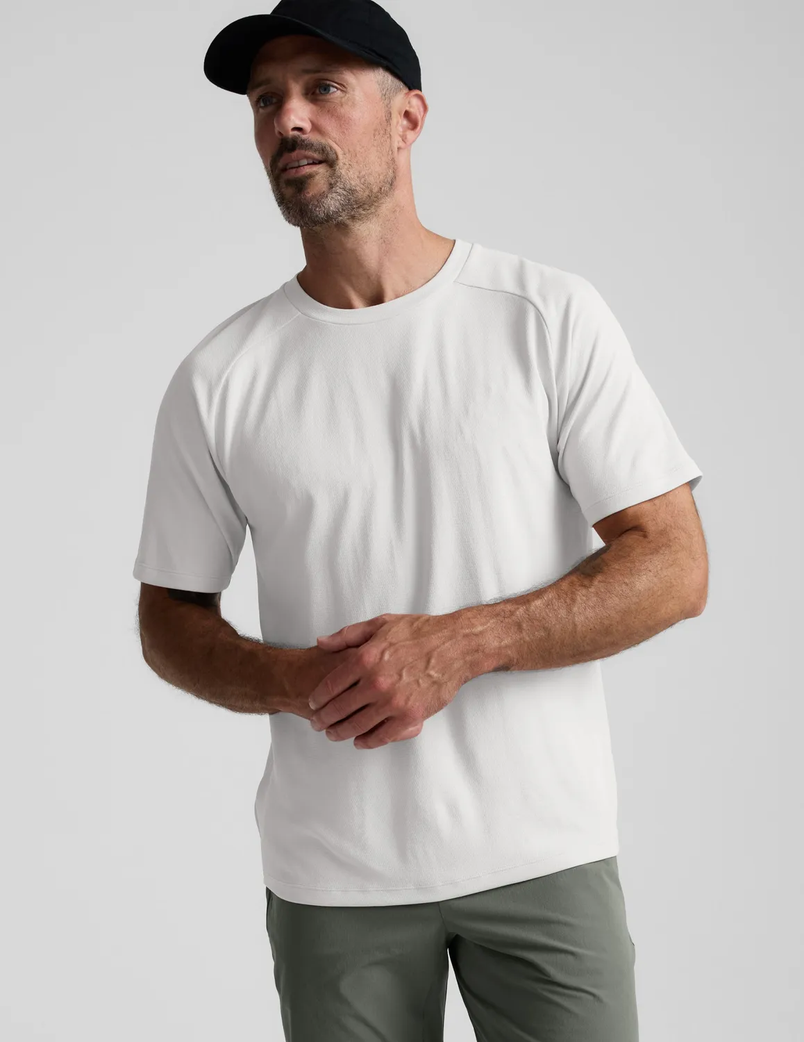 Beyond Yoga All In Active T-shirt Crisp White slim fit
